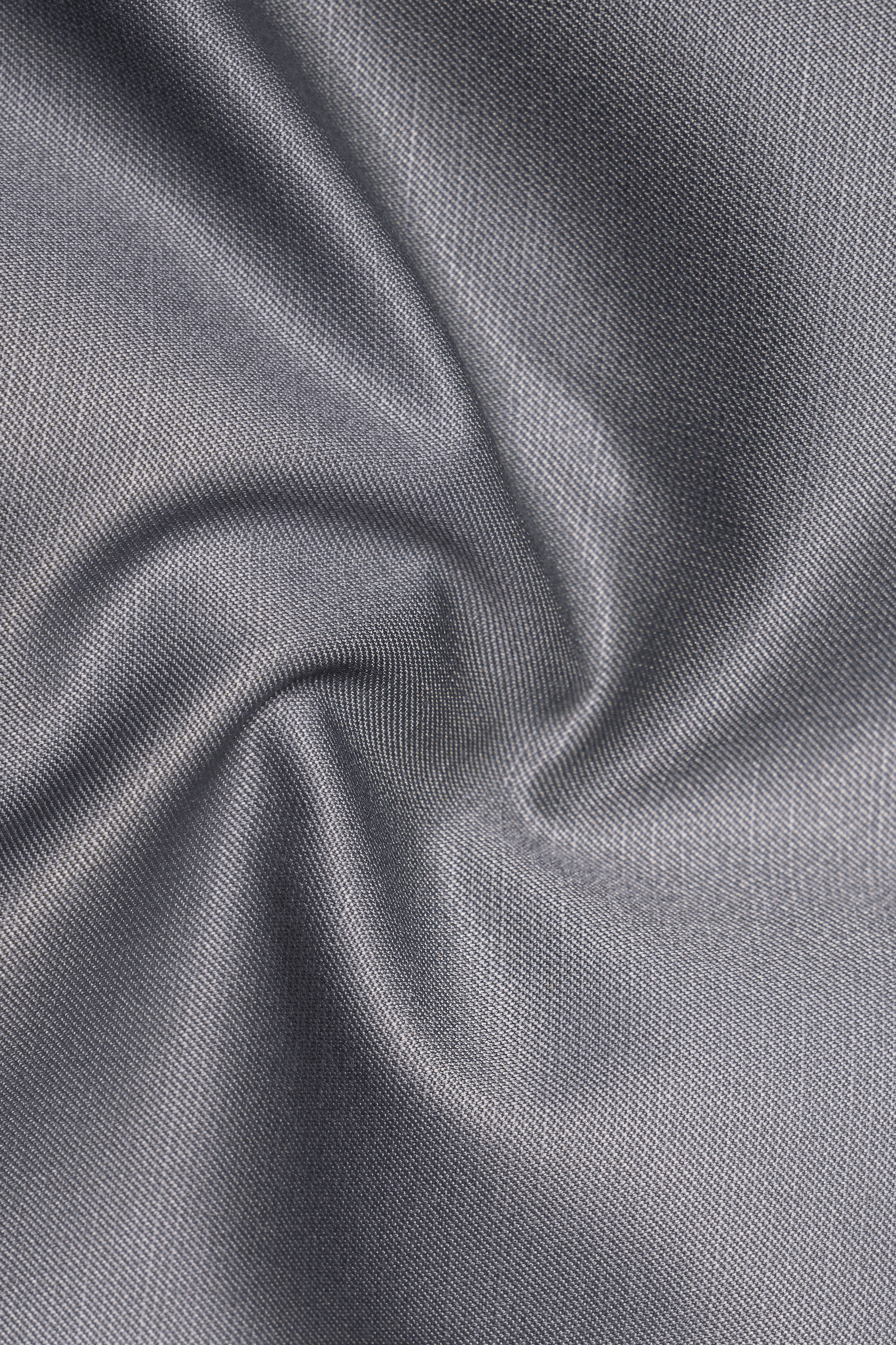 Dorian-Friar Gray Solid Wool Rich Single Breasted Stretchable traveler Suit