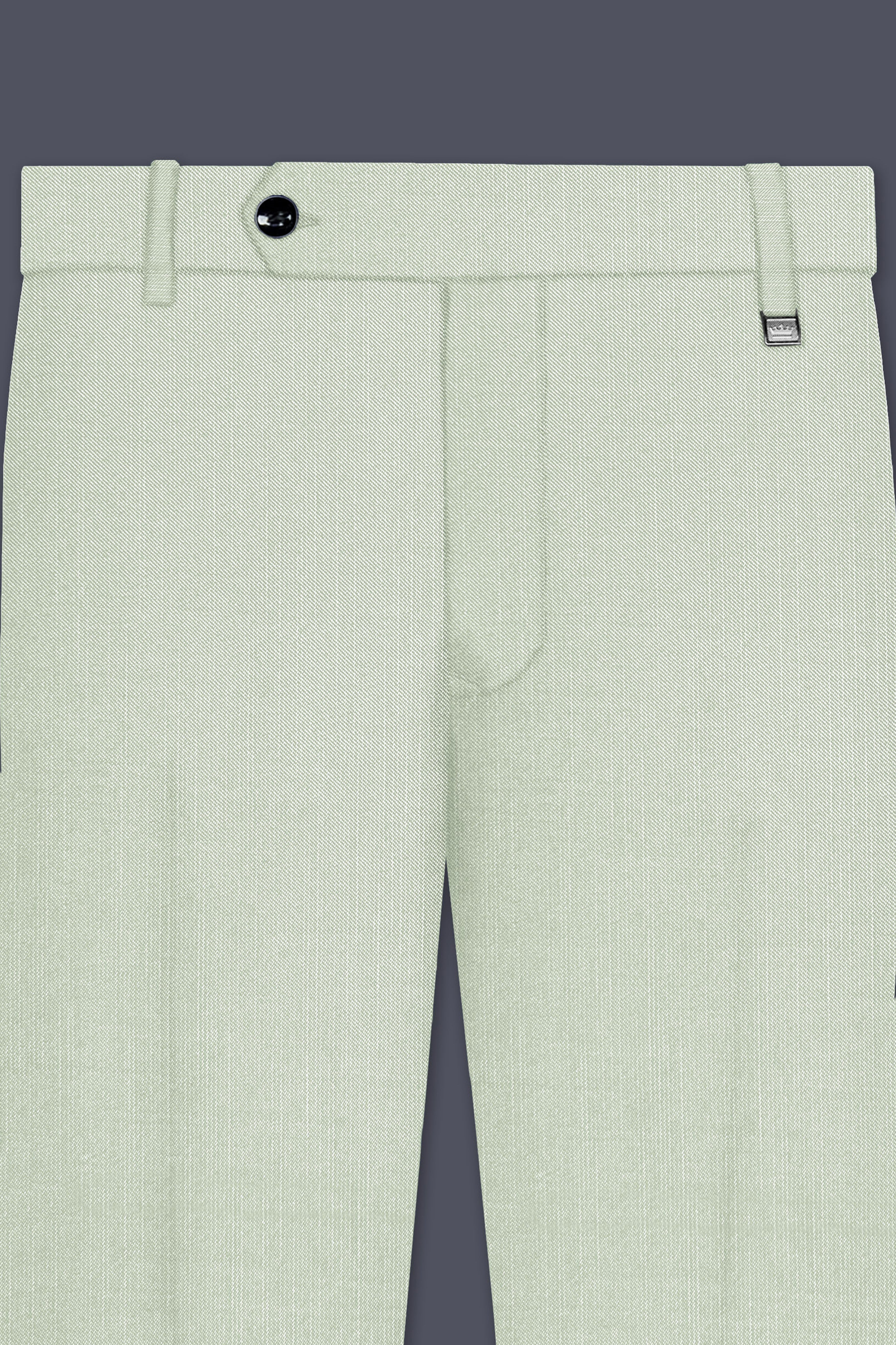 Lichen-Norway Green Wool Rich Tuxedo Slight Stretch Suit