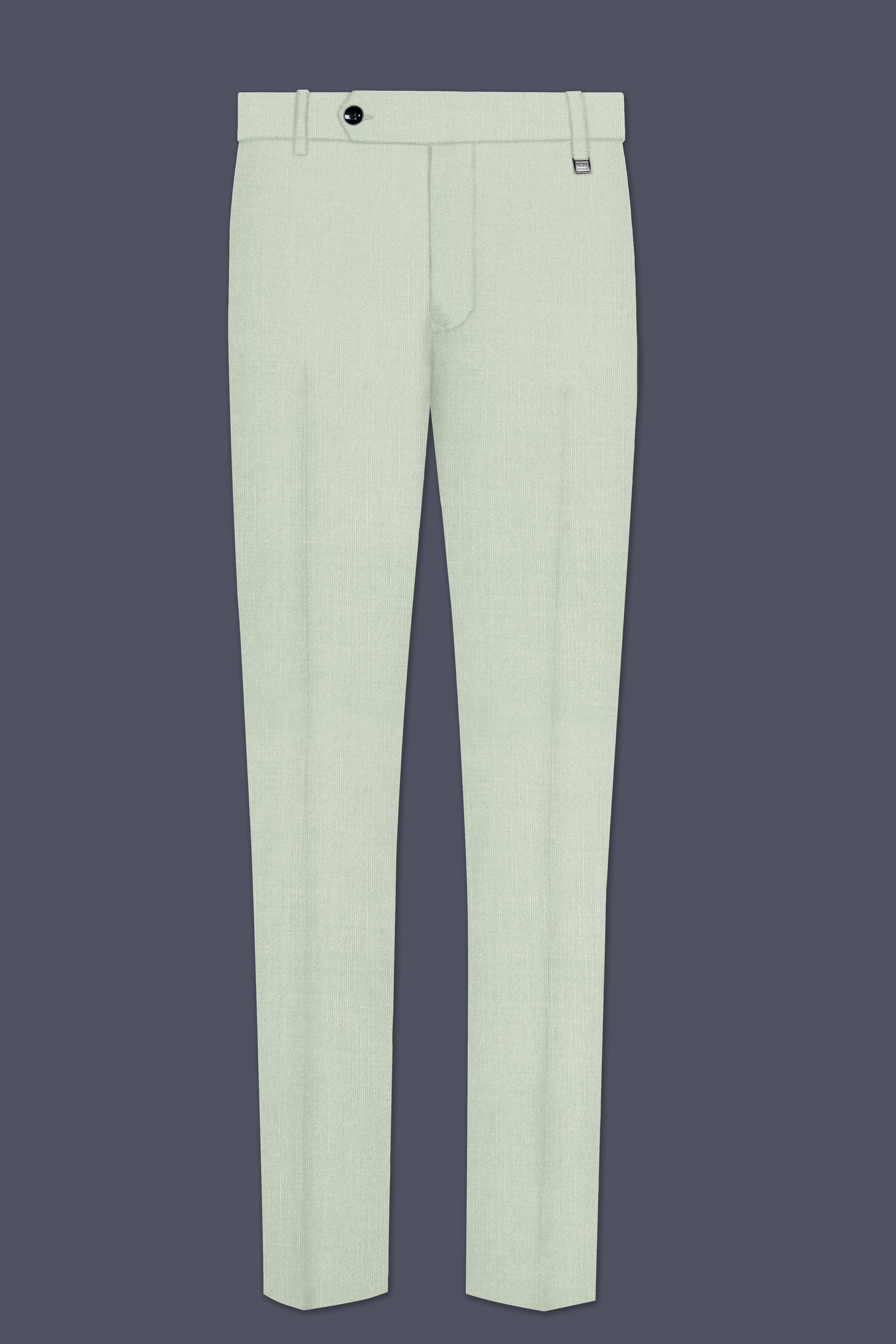 Lichen-Norway Green Wool Rich Tuxedo Slight Stretch Suit