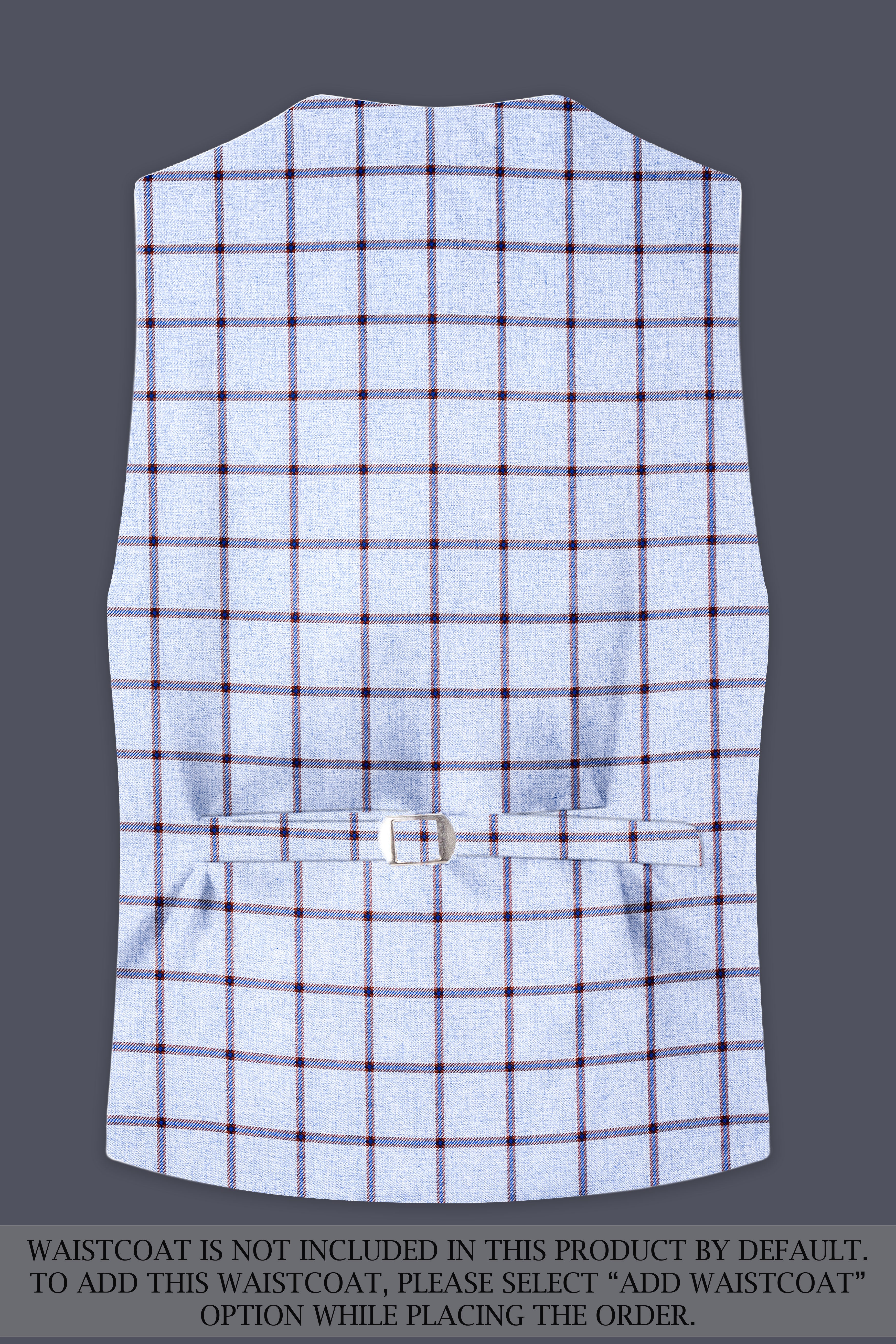 Mistrel-Spun Pearl Gray Windows Wool Rich Single Breasted Suit