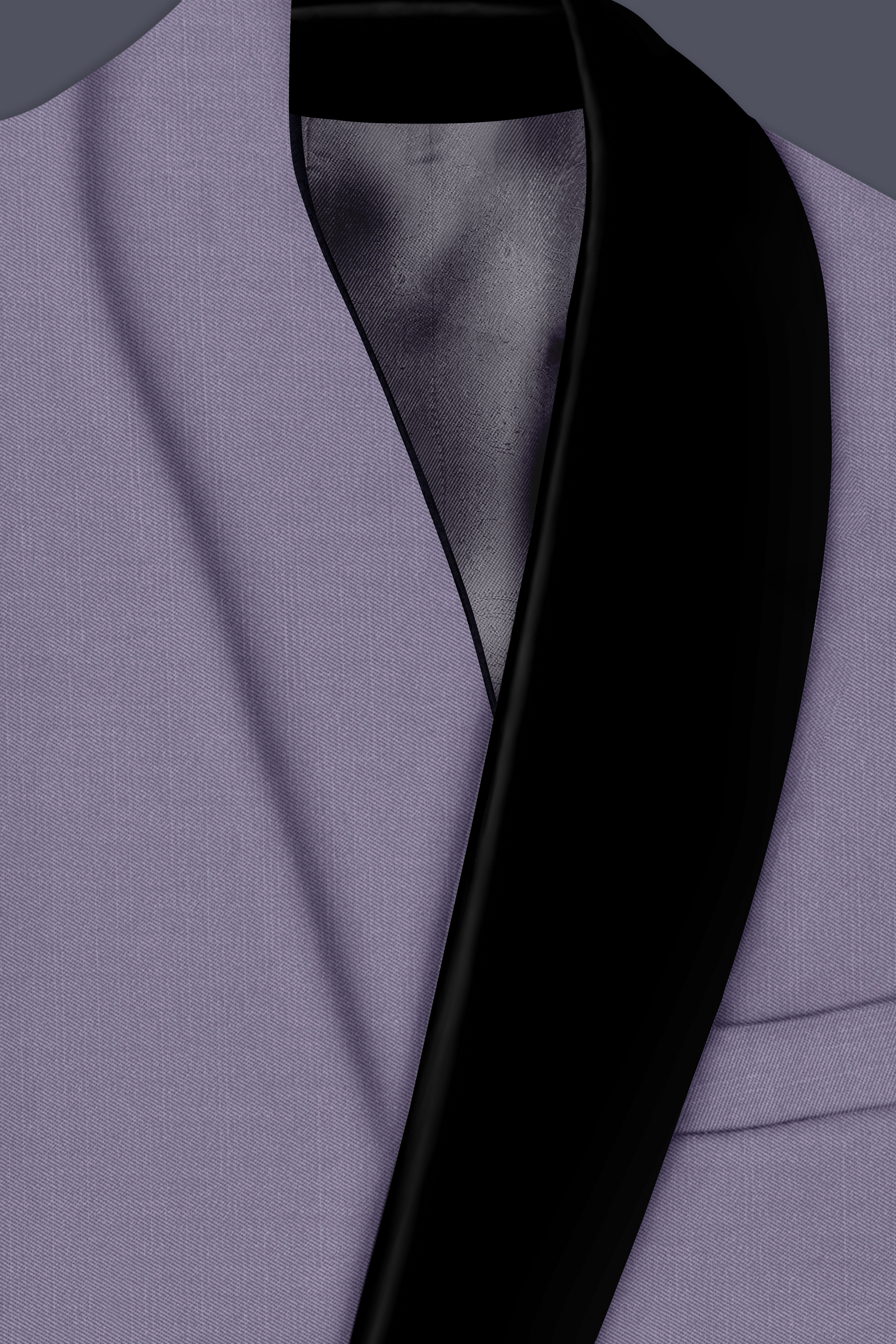 Roylen-Mountbatten Purple Wool Rich Tuxedo Slight Stretch Suit