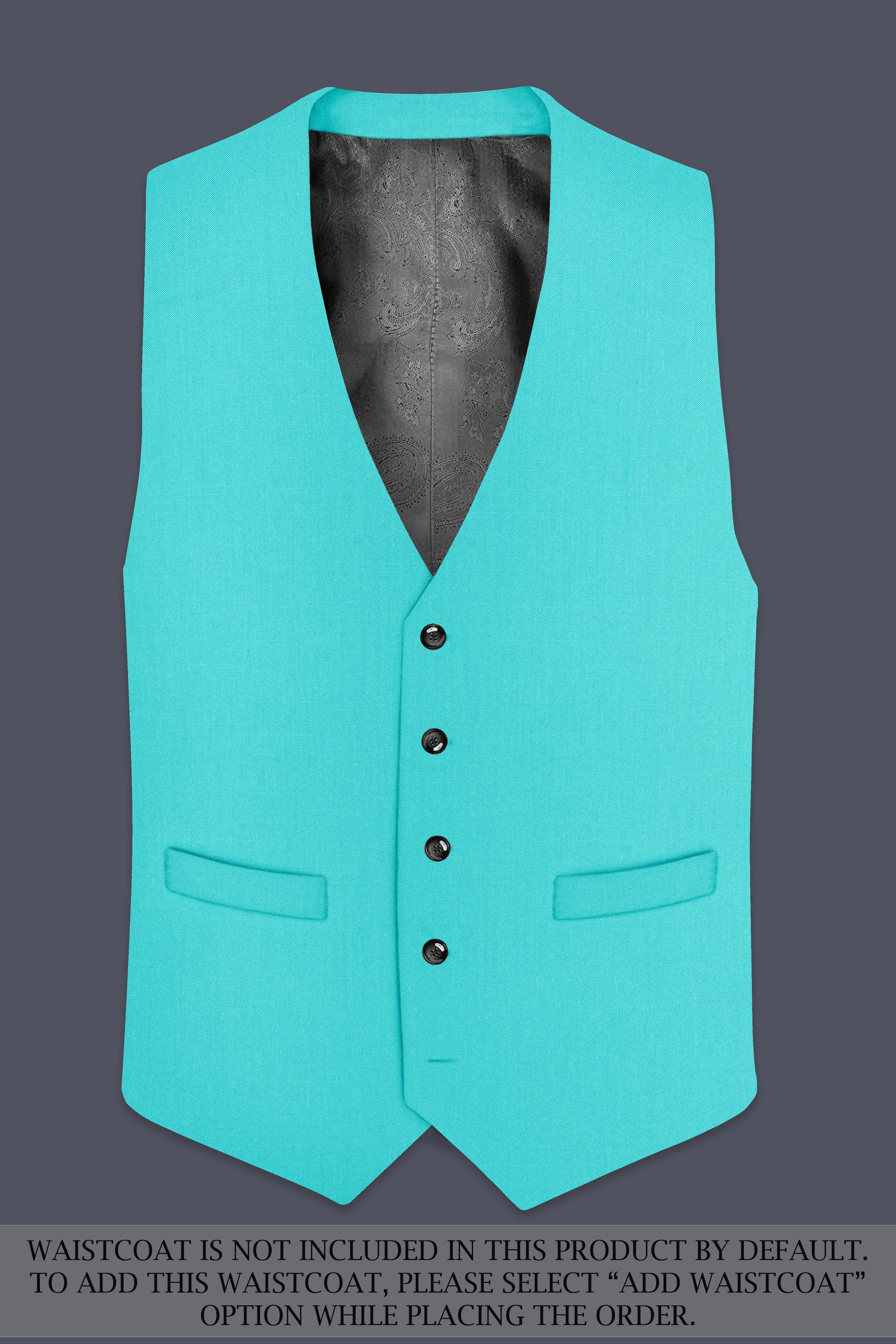 Aegir-Viking Blue Wool Rich Double Breasted Stretchable Traveler Suit