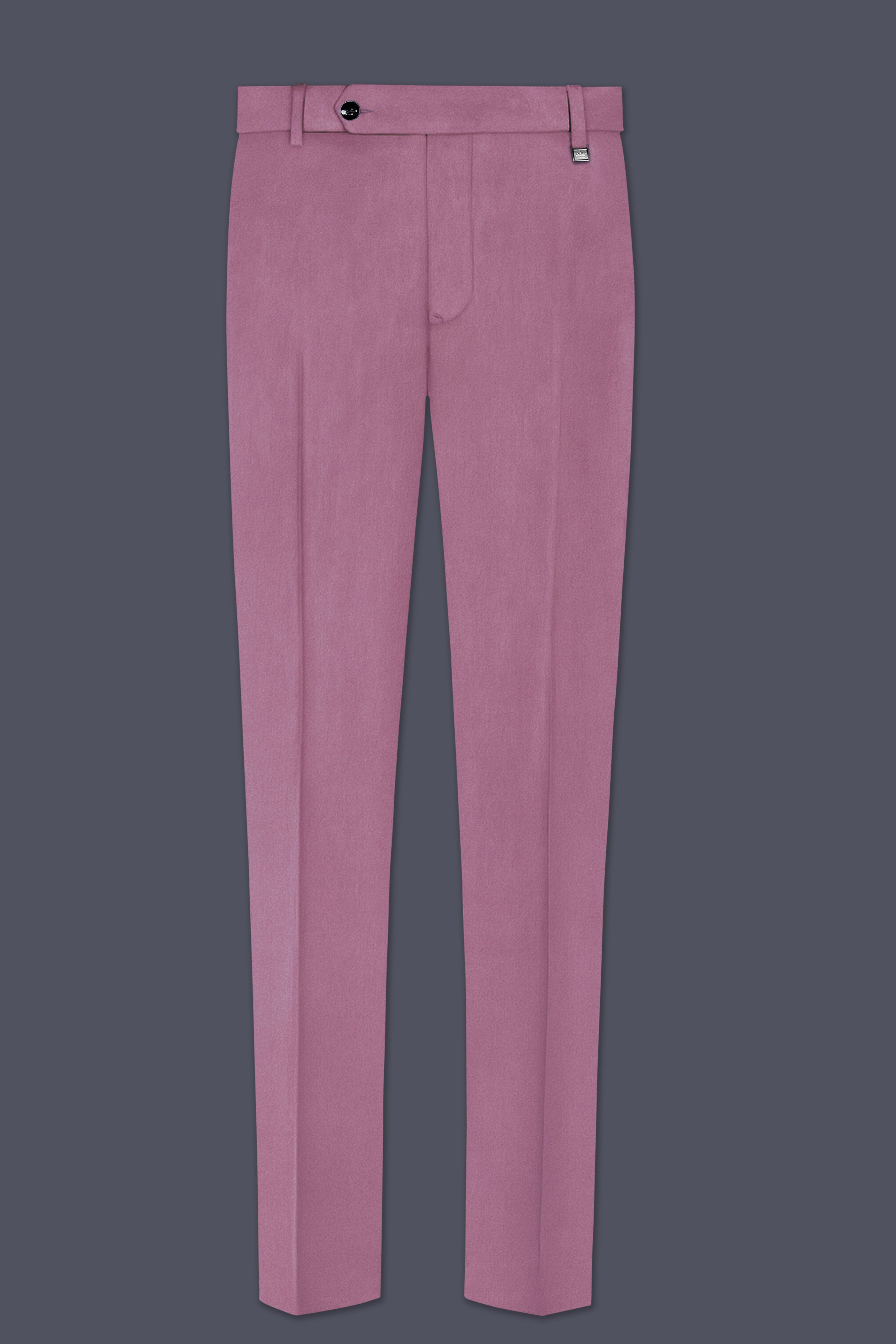 Velrosa-Turkish Rose Velvet Peak Lapel Tuxedo Suit