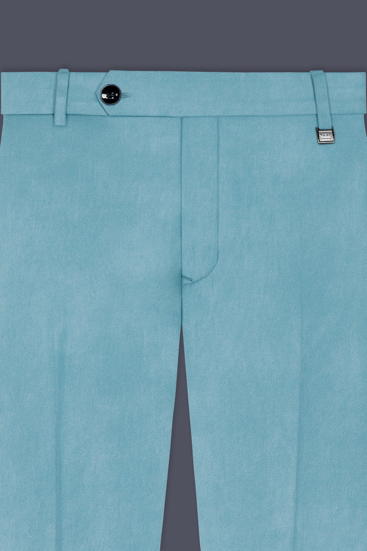 Ocevel-Naptune Blue Velvet Peak Lapel Tuxedo Suit
