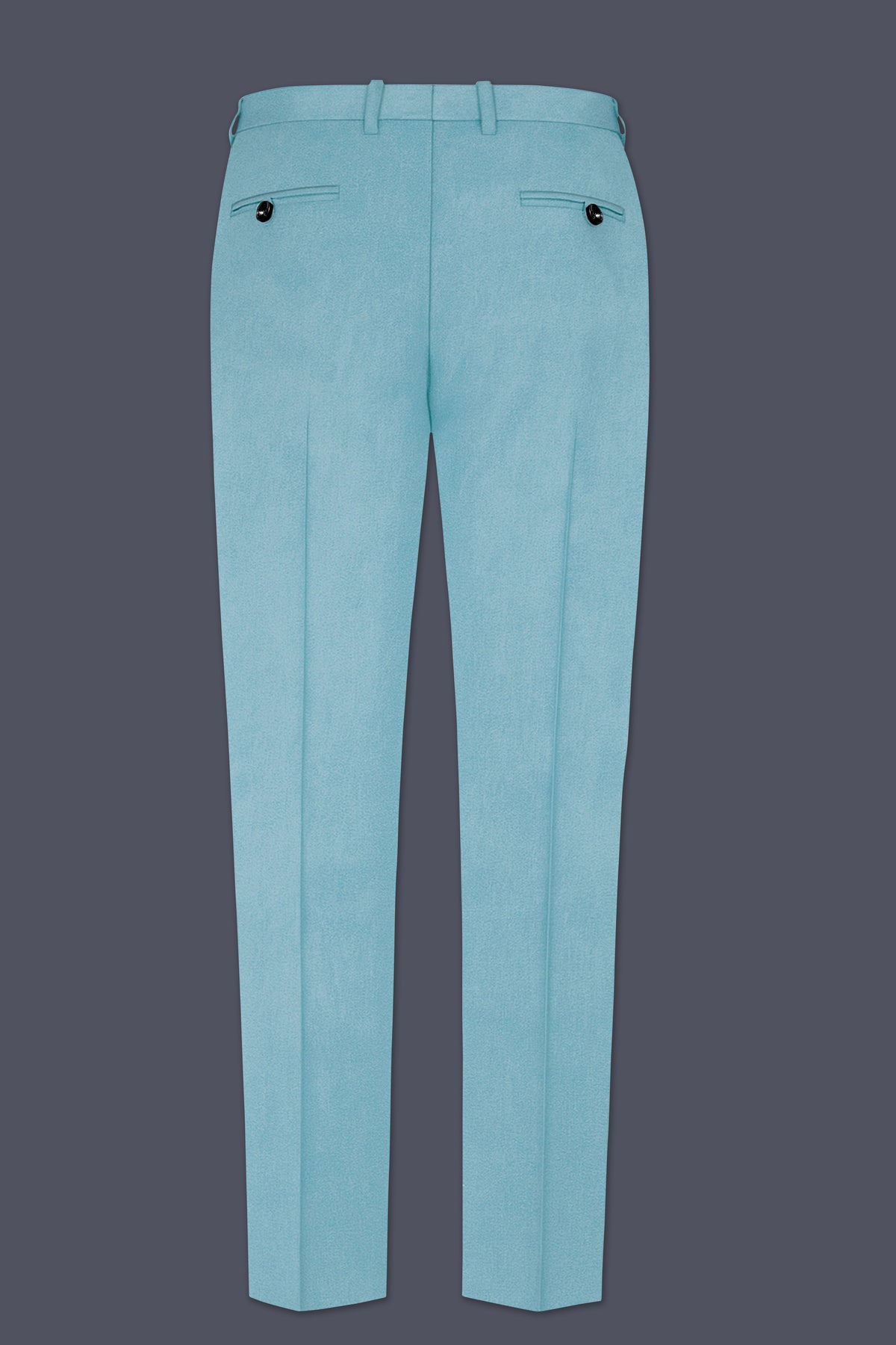 Ocevel-Naptune Blue Velvet Peak Lapel Tuxedo Suit