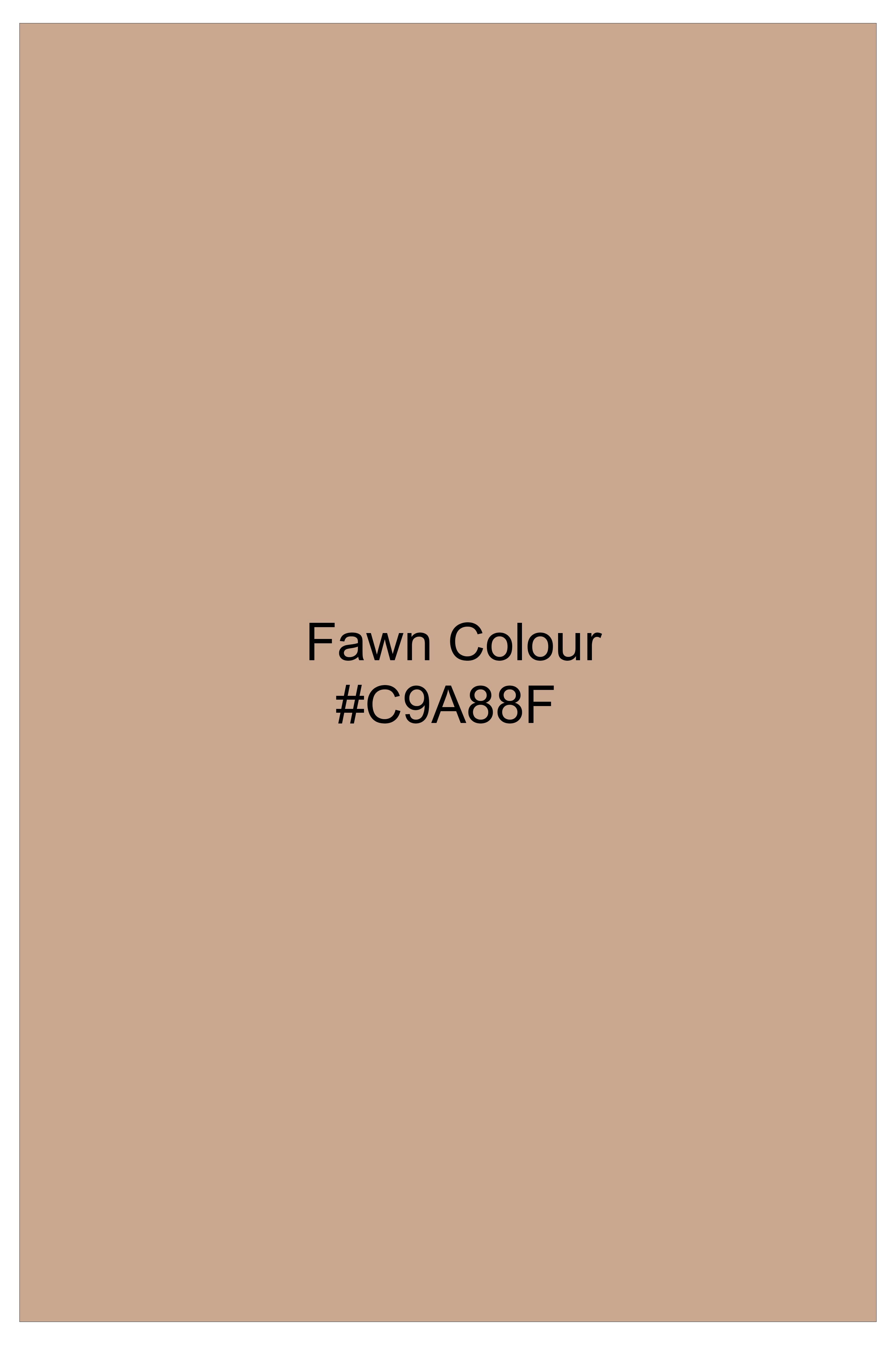 Ivorel-Fawn Cream Velvet Peak Lapel Tuxedo Suit