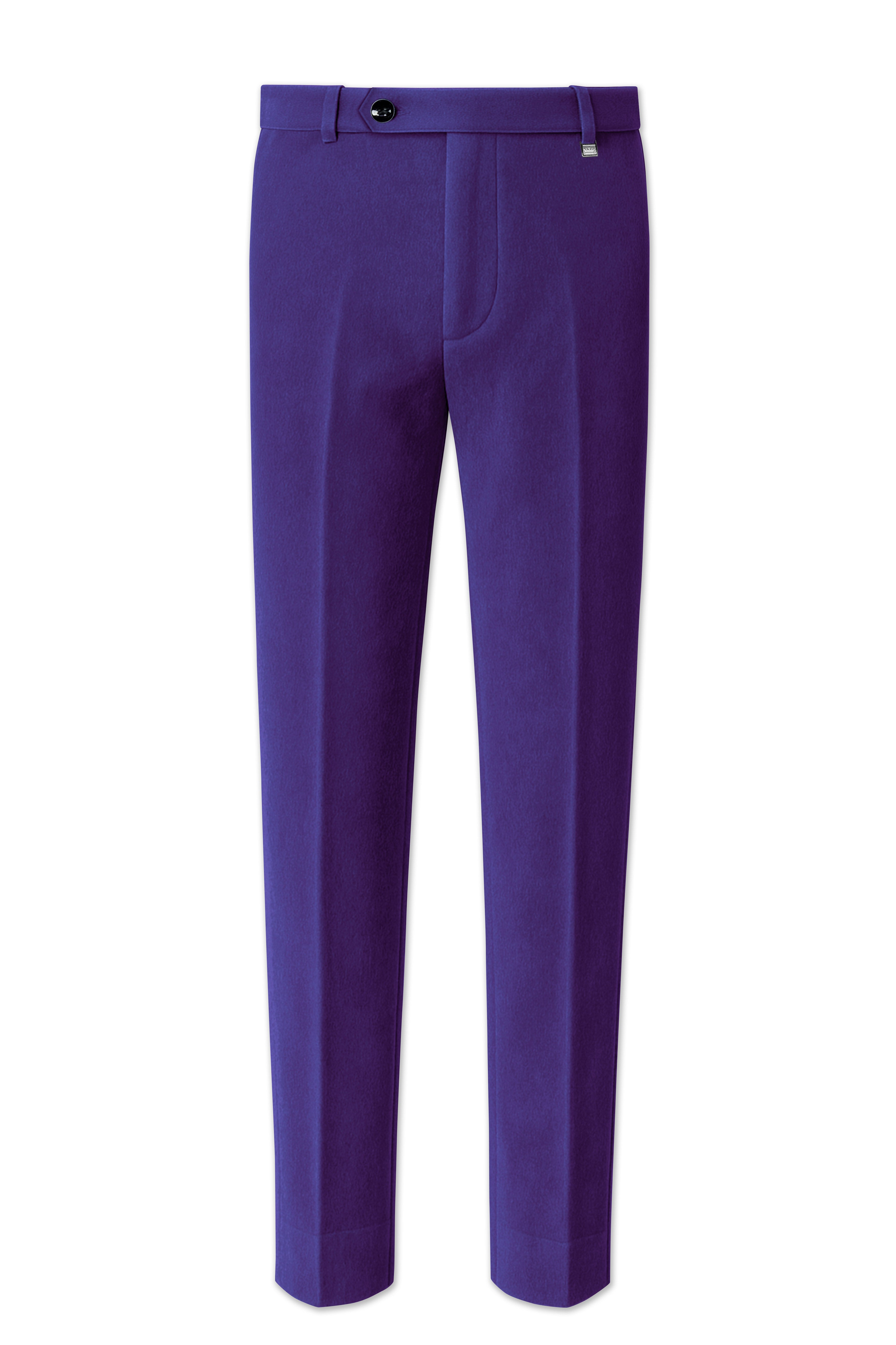 Velaris-Jacarta Purple Velvet Peak Lapel Tuxedo Suit