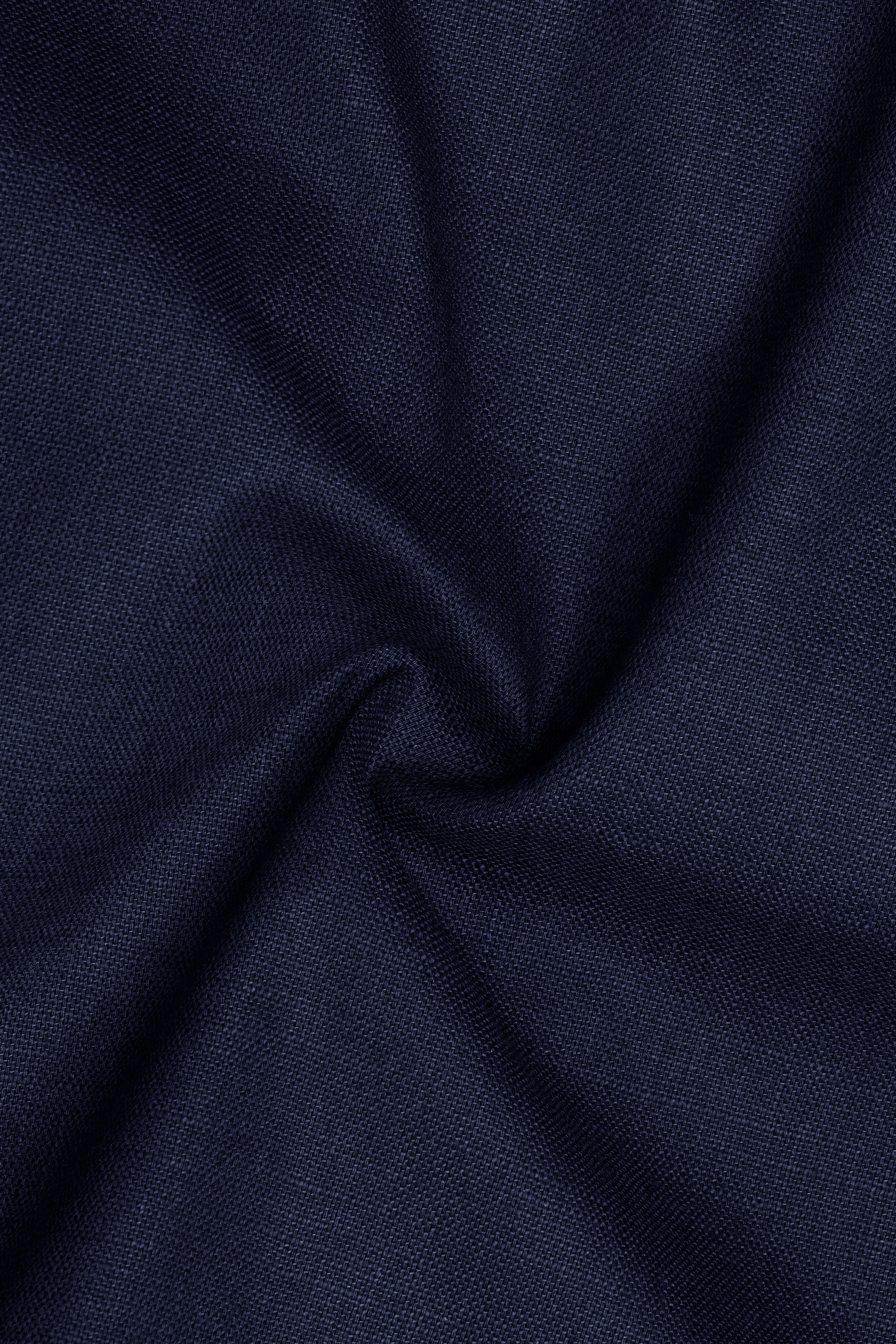 Azuriel-Firefly Blue Luxurious Linen Single Breasted Stretchable traveler Suit