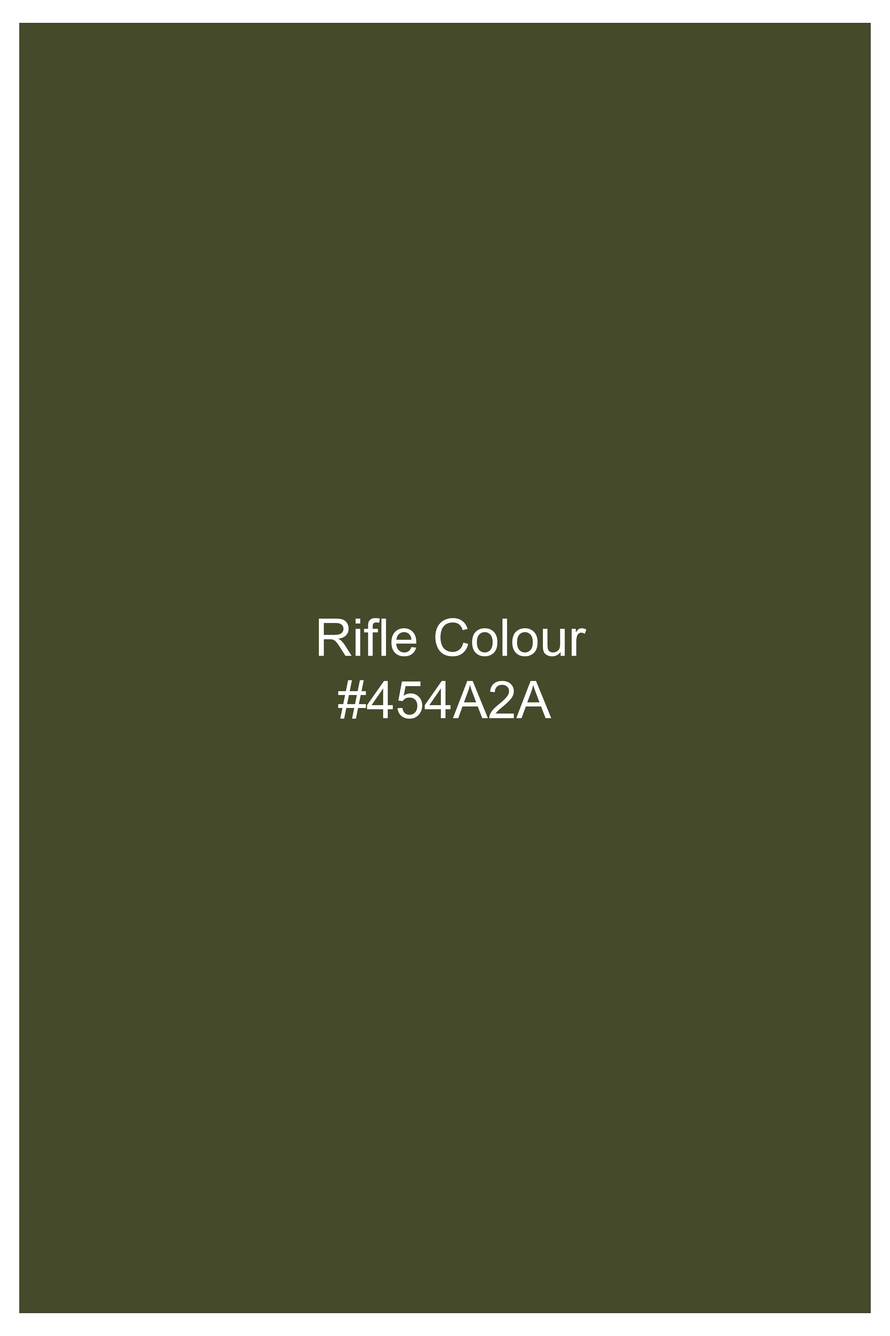 Gravino-Rifle Green Luxurious Linen Single Breasted Sports Suit