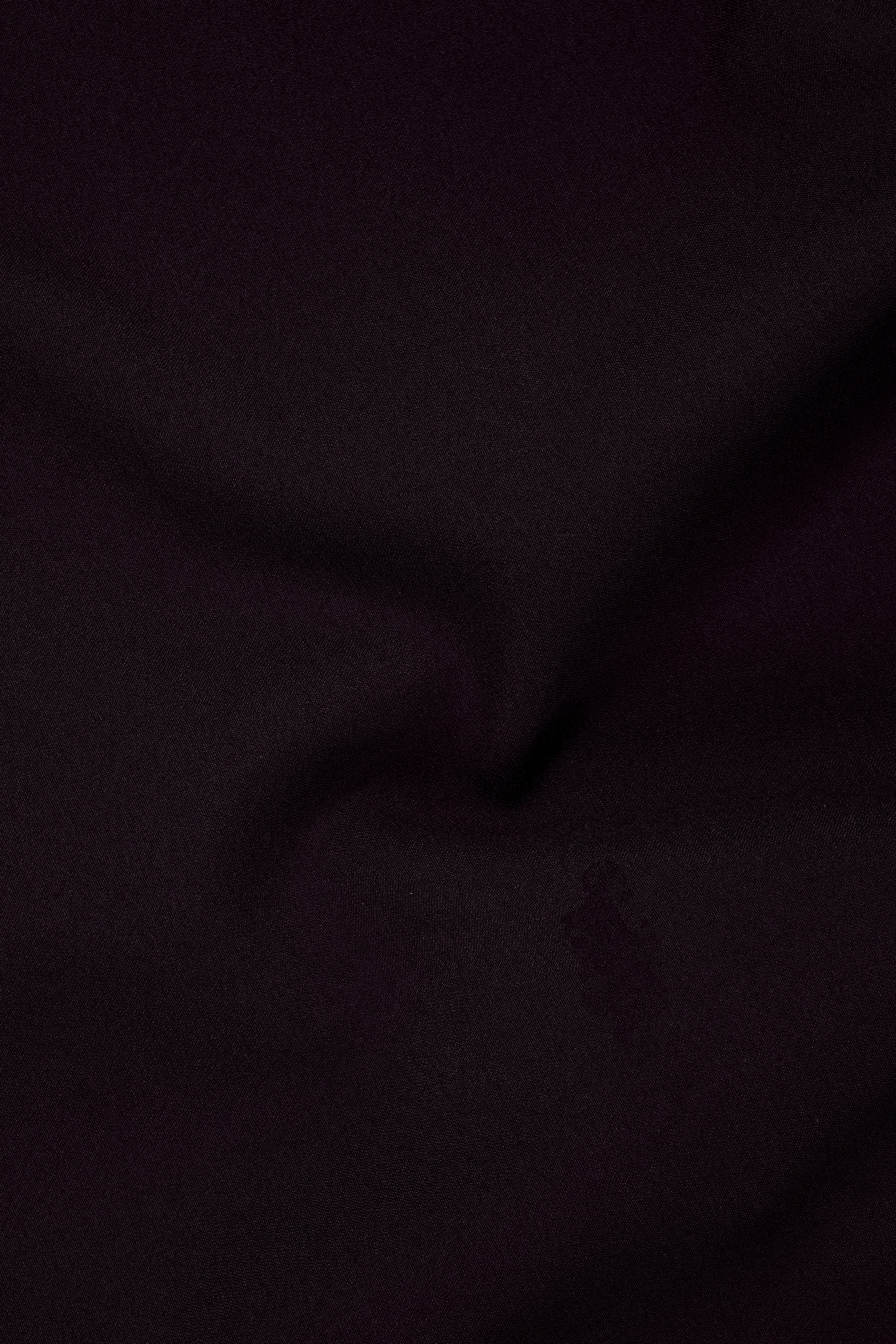 Marenzo-Korean Seal Maroon 4-Way Stretch Wool Rich Bandhgala Suit