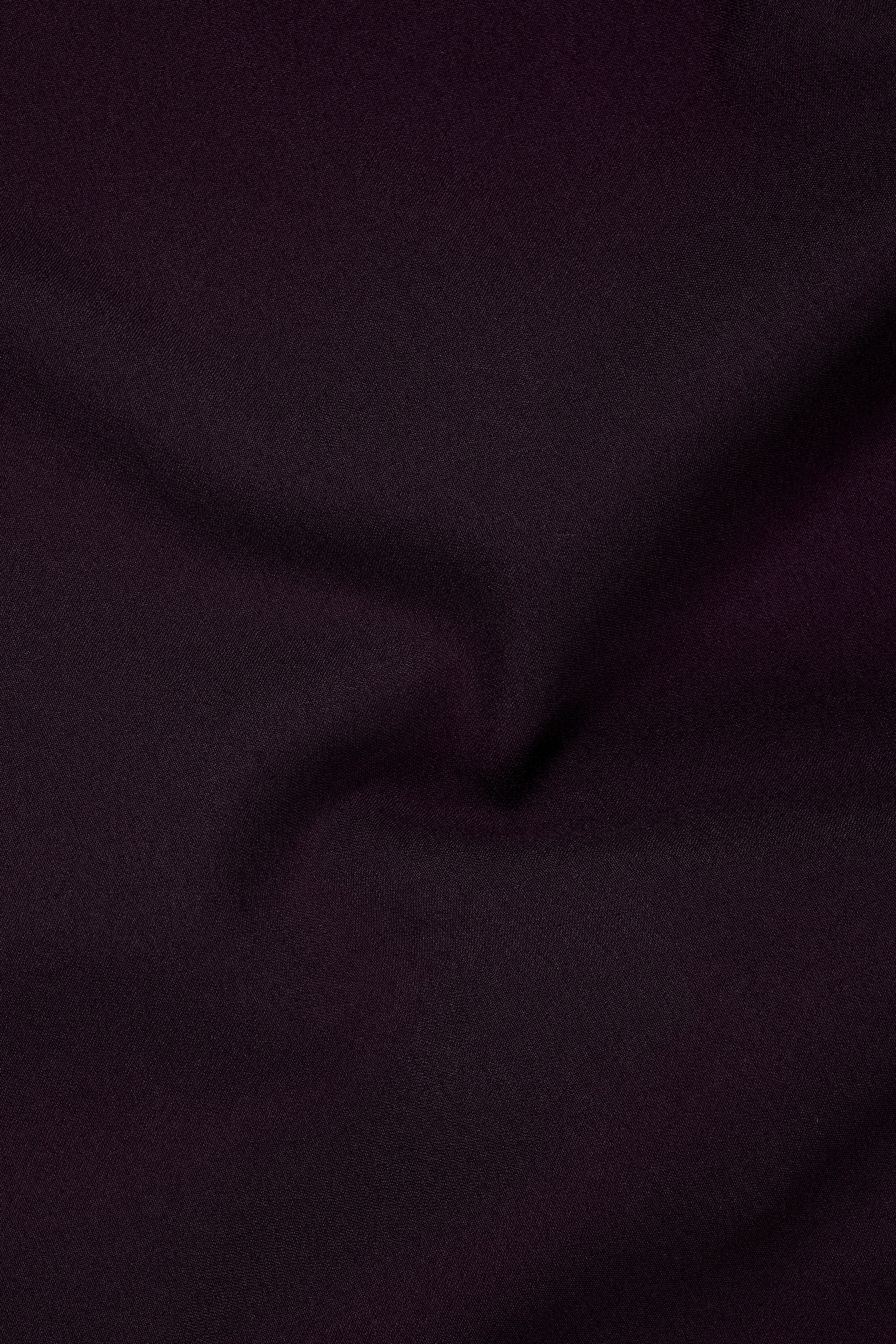 Marenzo-Korean Seal Maroon 4-Way Stretch Wrinkle-Free Wool Rich Tuxedo Suit