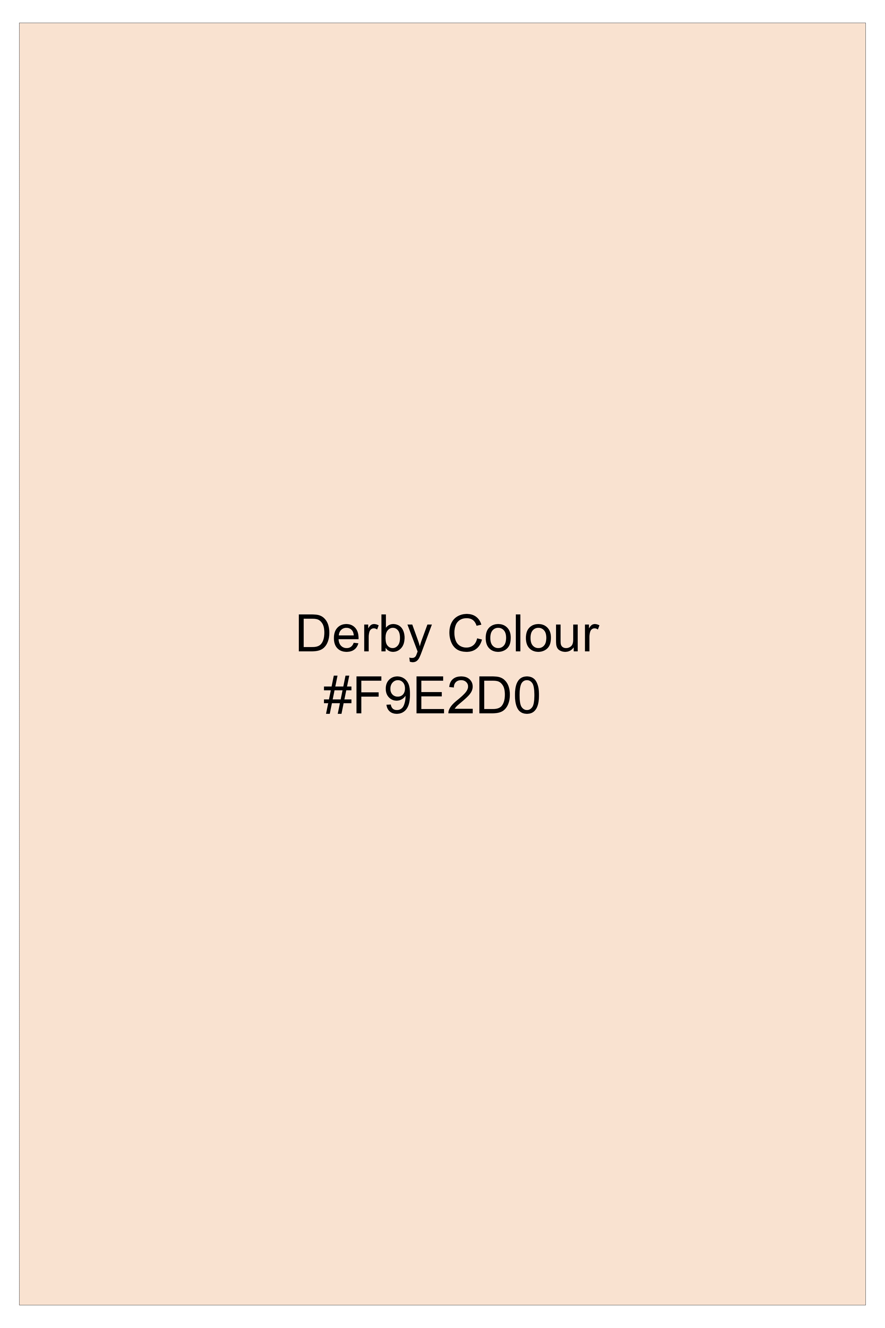 Velour-Derby Cream Textured Tweed Single Breasted Sports Suit