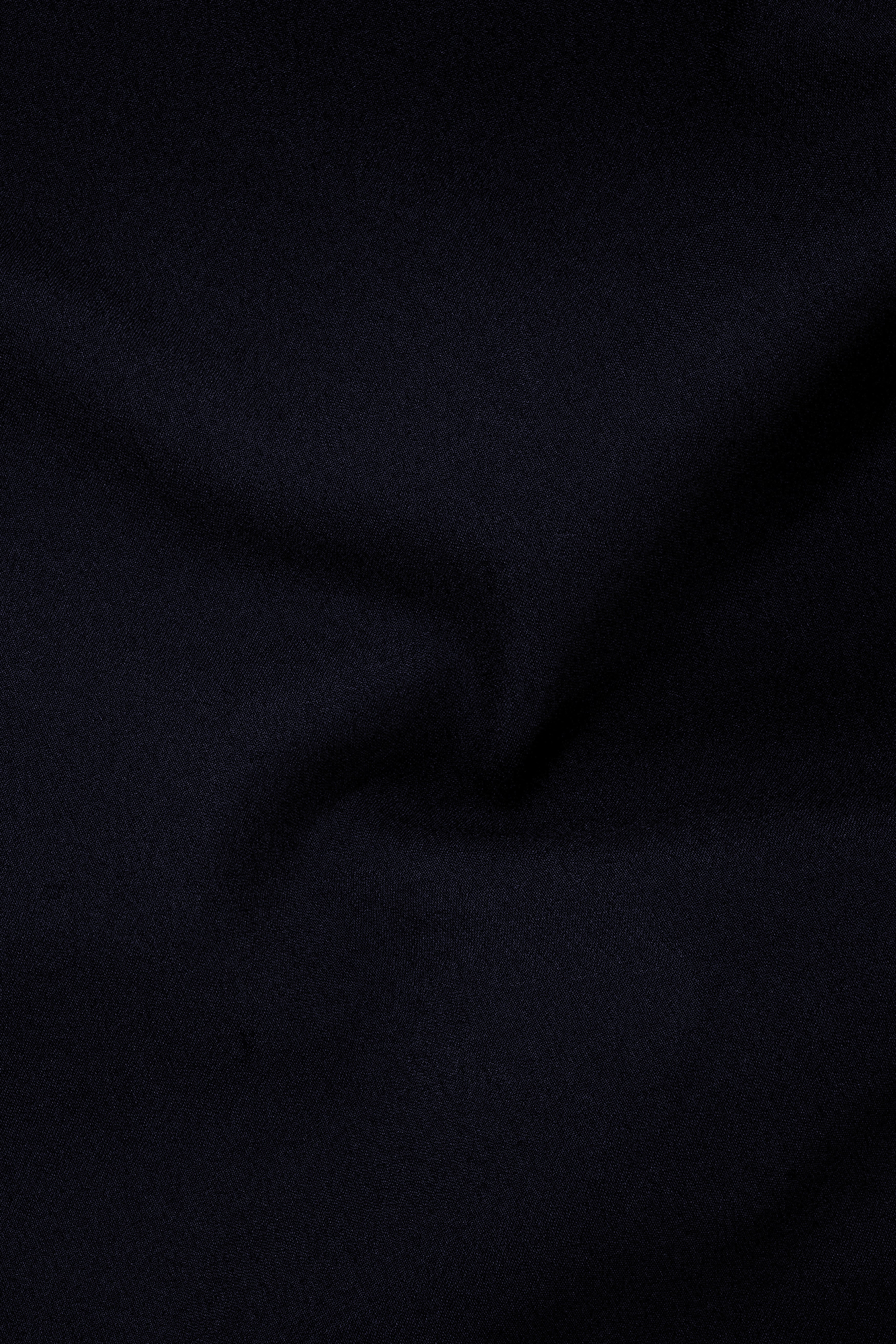 Aozora-Japanese Marine Blue 4-Way Stretch Wrinkle-Free Wool Rich Bandhgala Suit