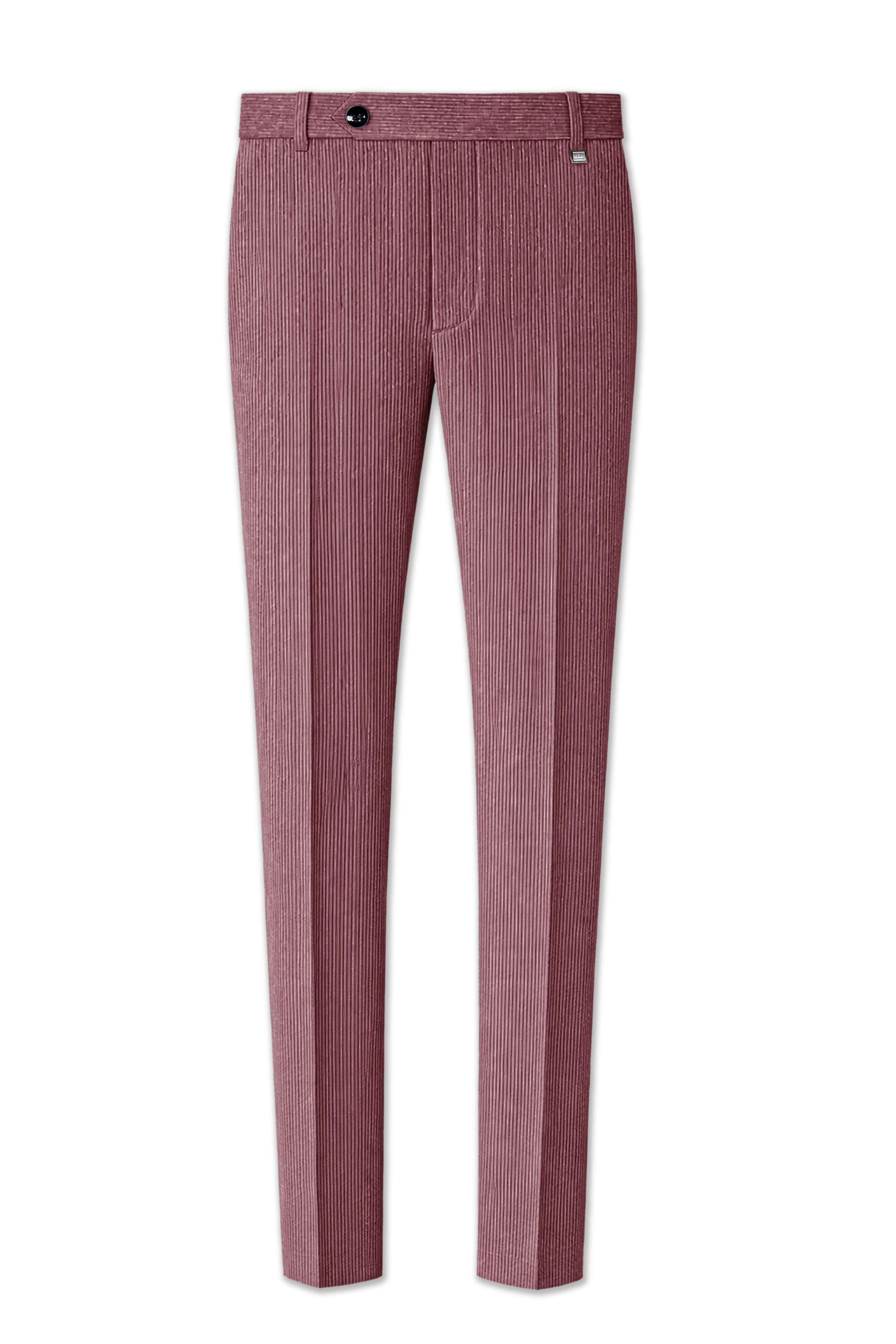 Tauzen-Rose Taupe Pink Corduroy Premium Single Breasted Sports Suit
