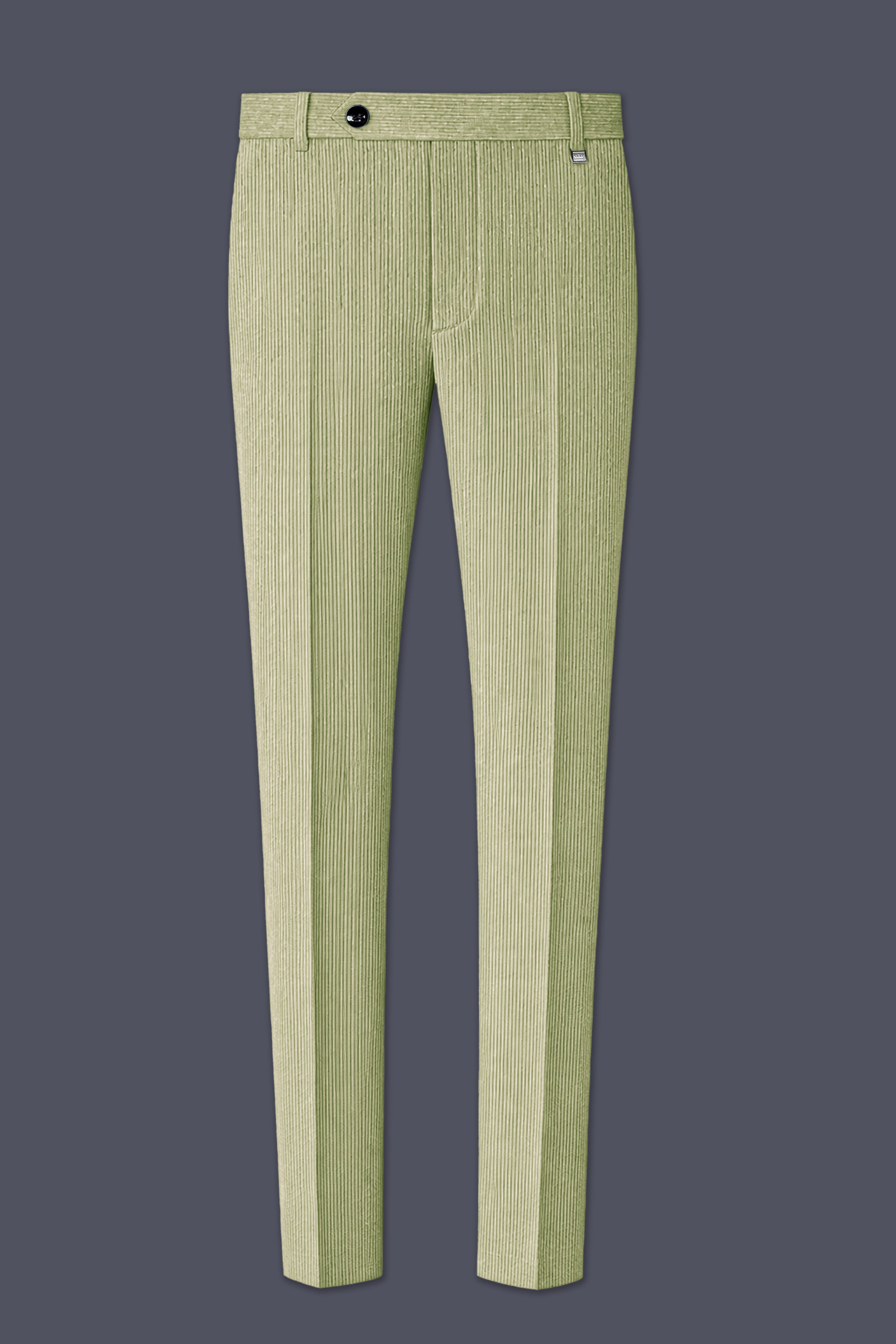 Aurethist-Thistle Green Corduroy Premium Single Breasted Sports Suit