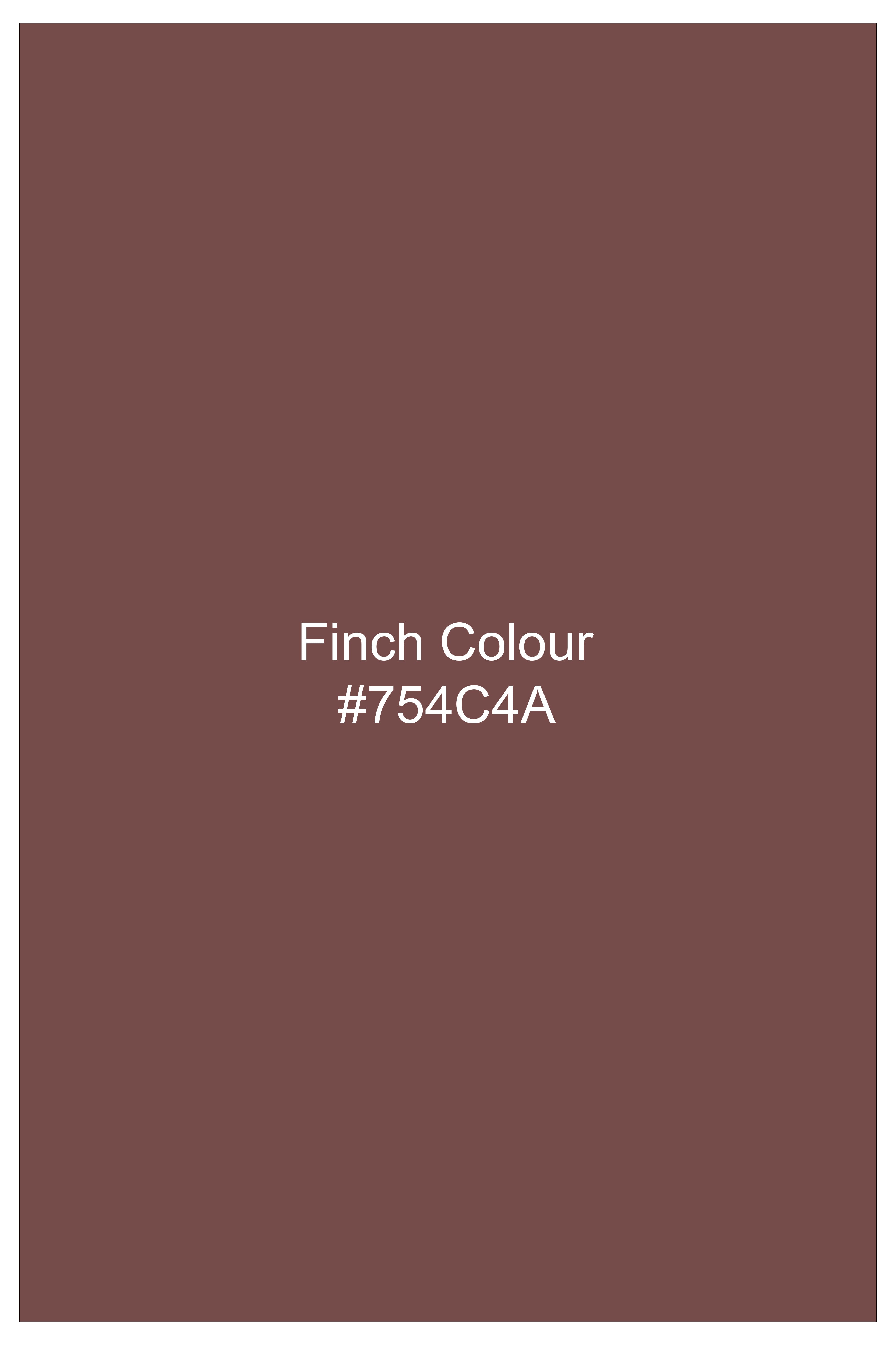 Heritage-Finch Maroon Wool Rich Peak Lapel Tuxedo Slight Stretch Suit