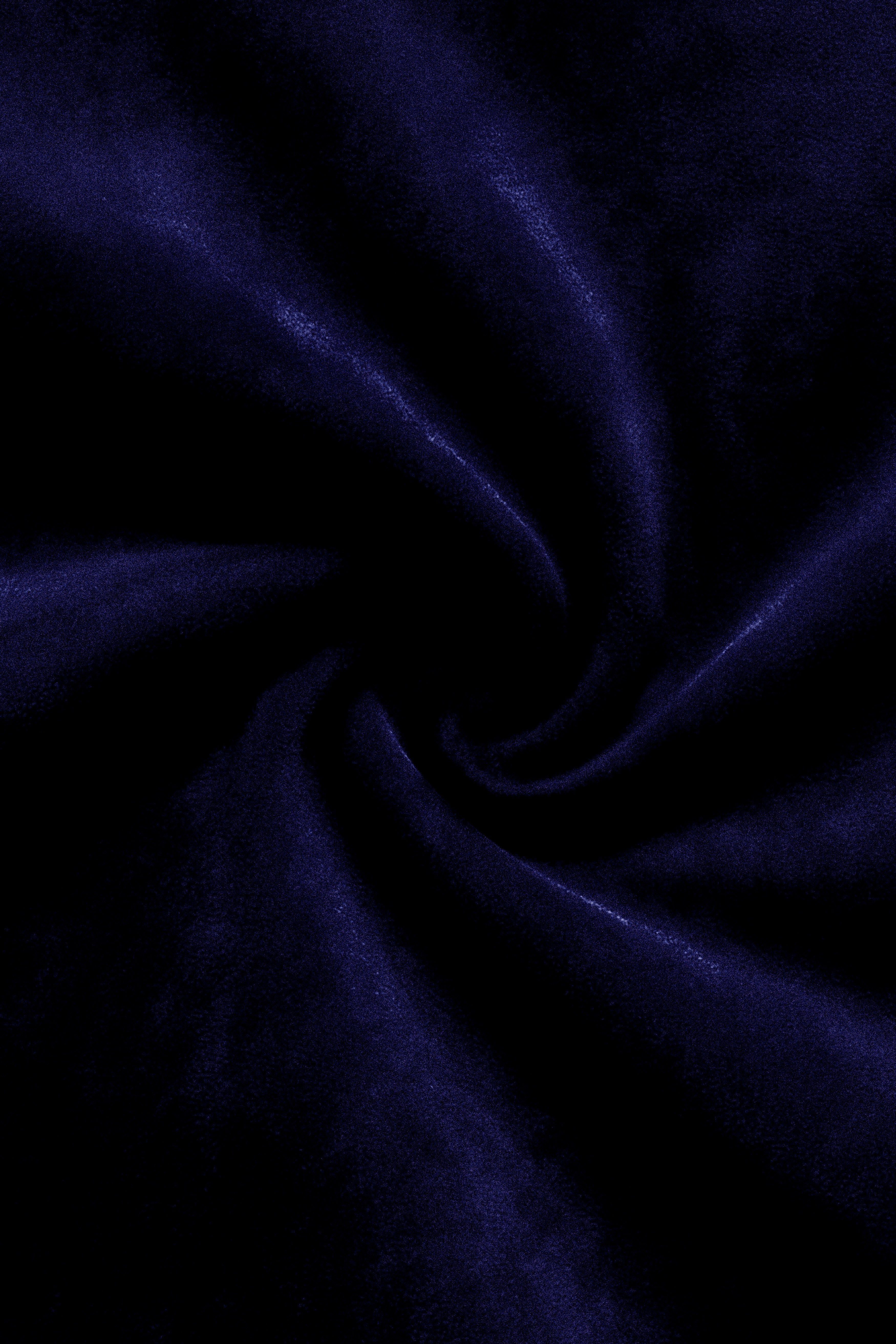 Aether-Stratos Blue Velvet Peak Lapel Tuxedo Suit