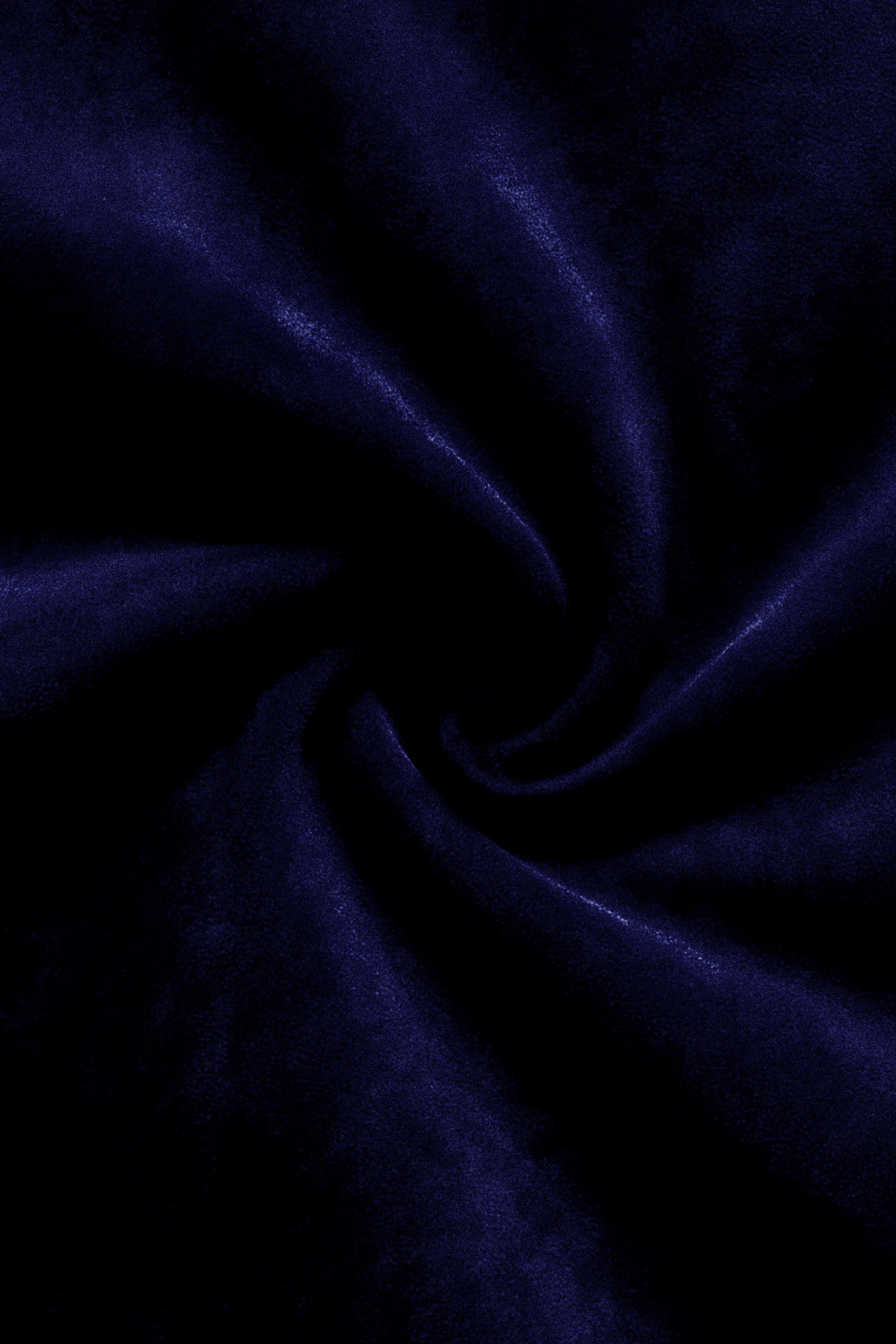 Aether-Stratos Blue Velvet Peak Lapel Tuxedo Suit