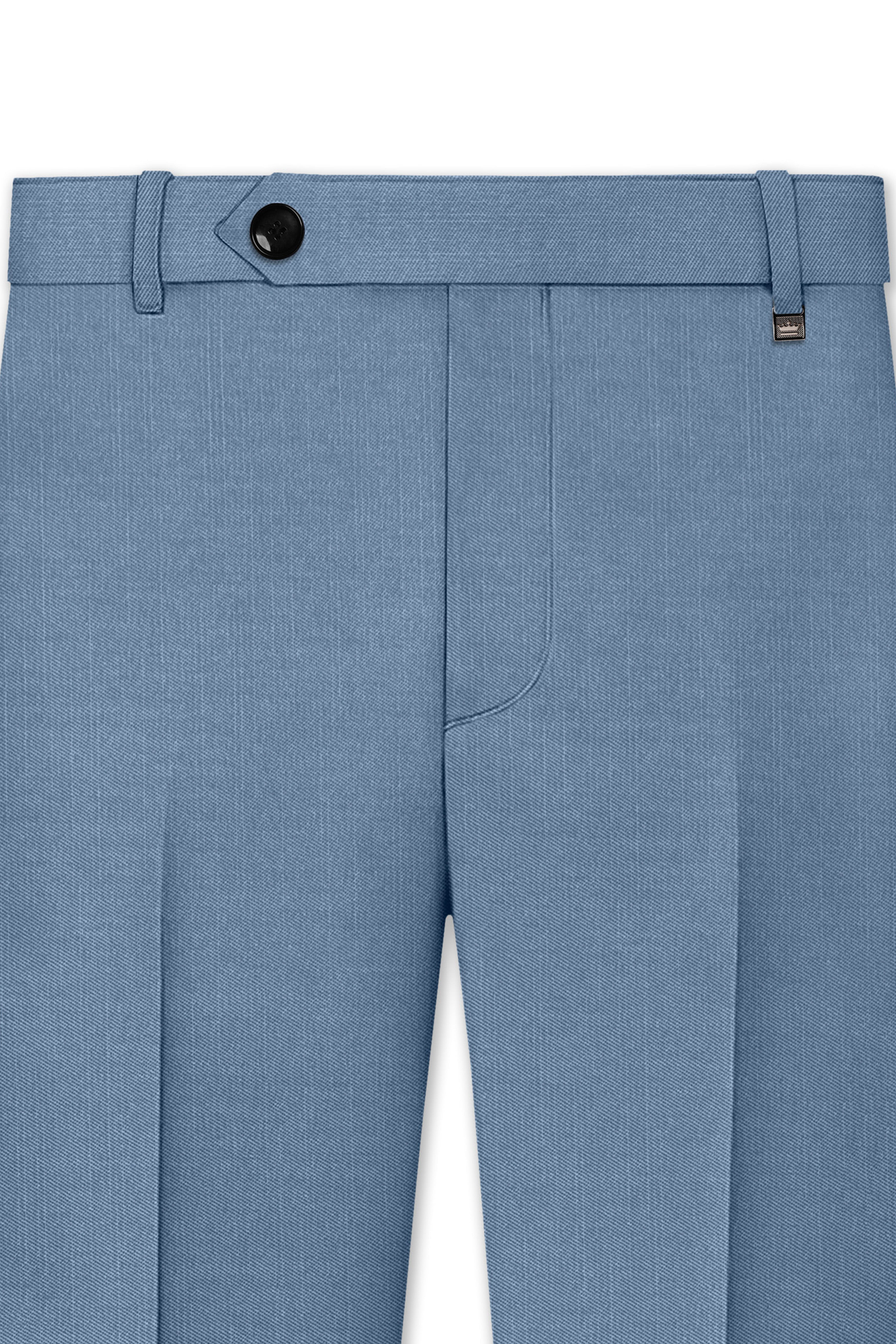 Celestor-Lynch Blue Wool Rich Slight Stretch Single Breasted Suit