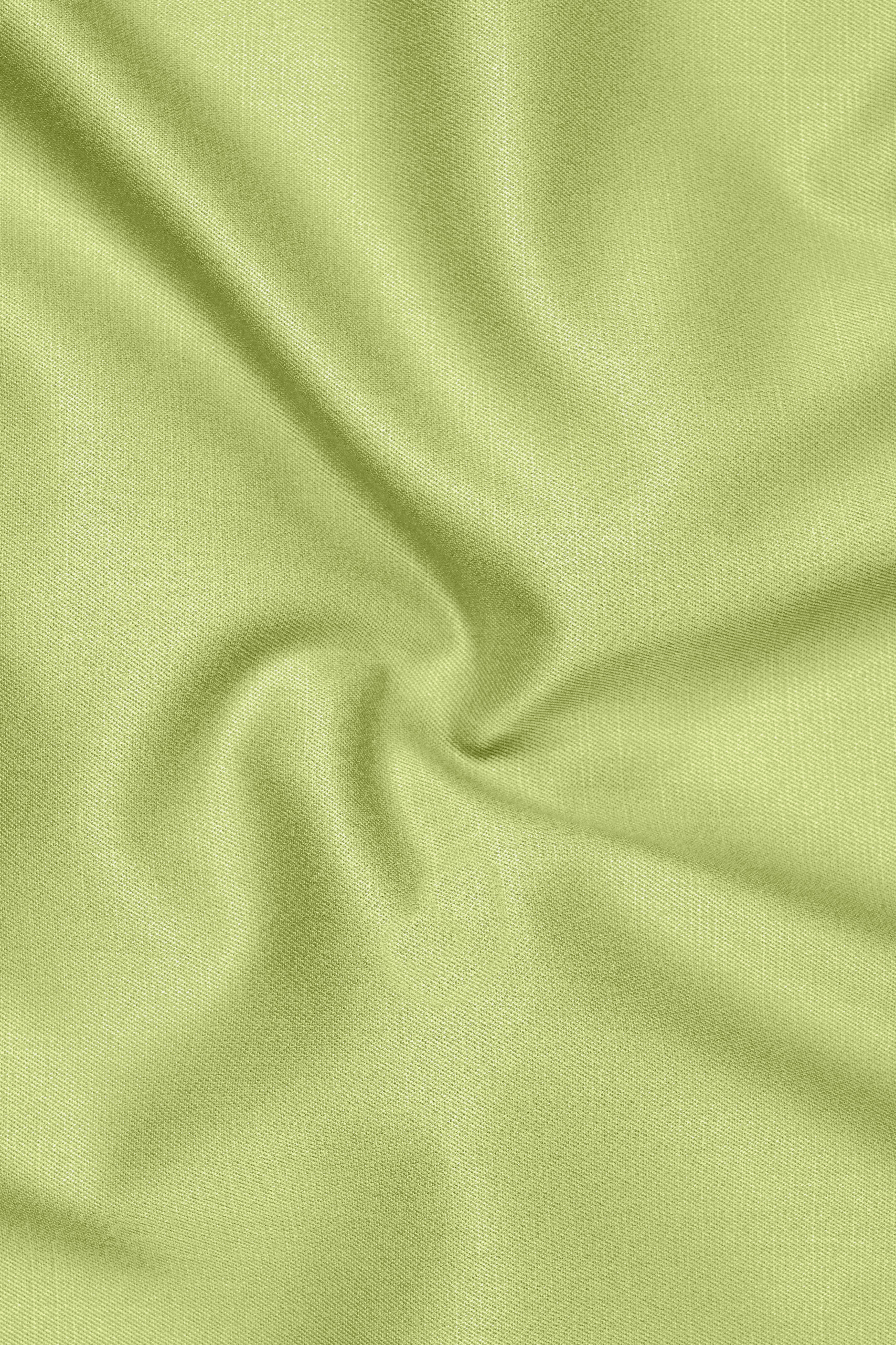 Ochre-Tan Yellow Wool Rich Slight Stretch Single Breasted Suit