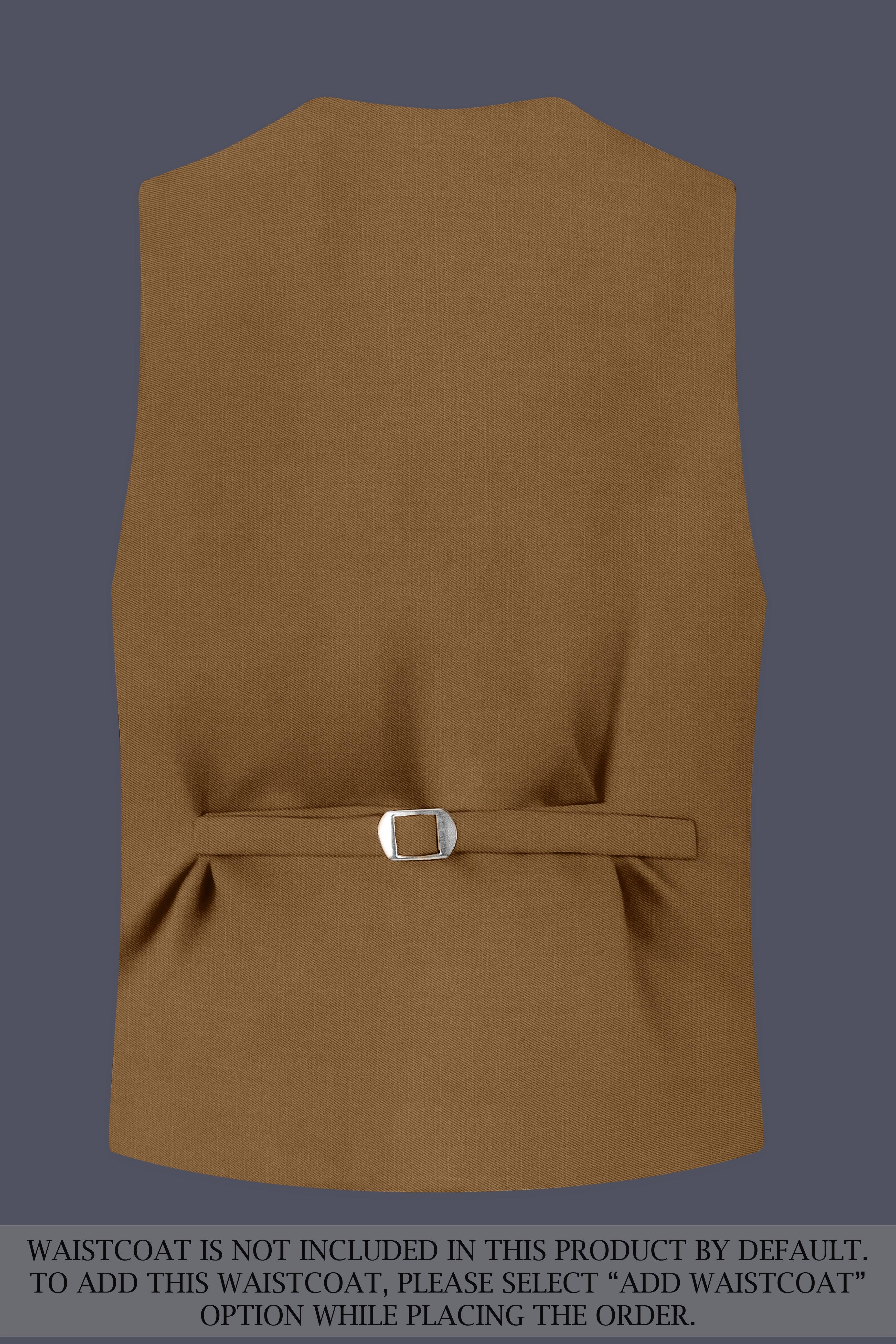 Sapphire-Potters Brown Wool Rich Slight Stretch Double Breasted Suit