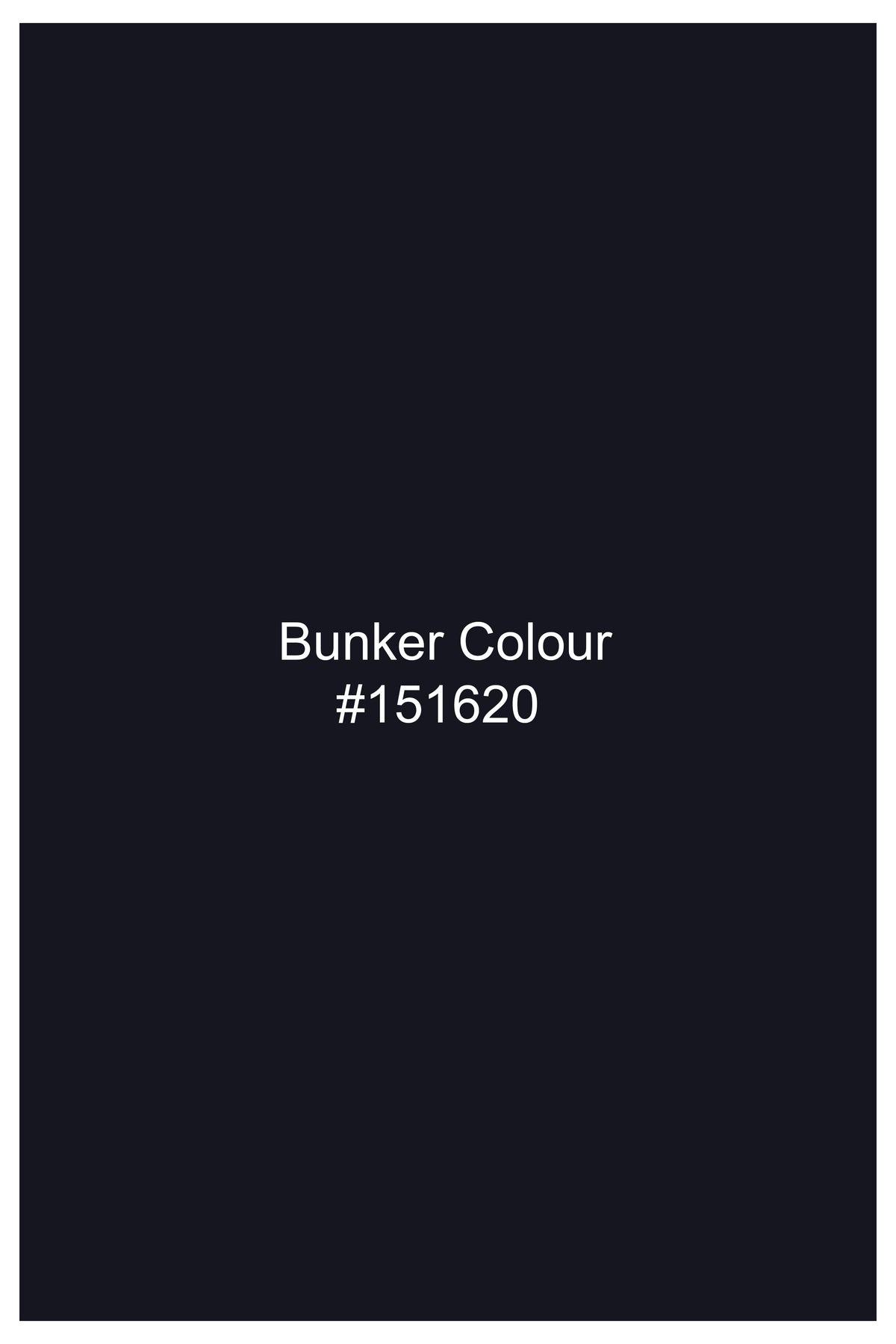 Elion-Bunker Blue Pencil Striped Wool Rich Slight Stretch Cross Placket Bandhgala Suit