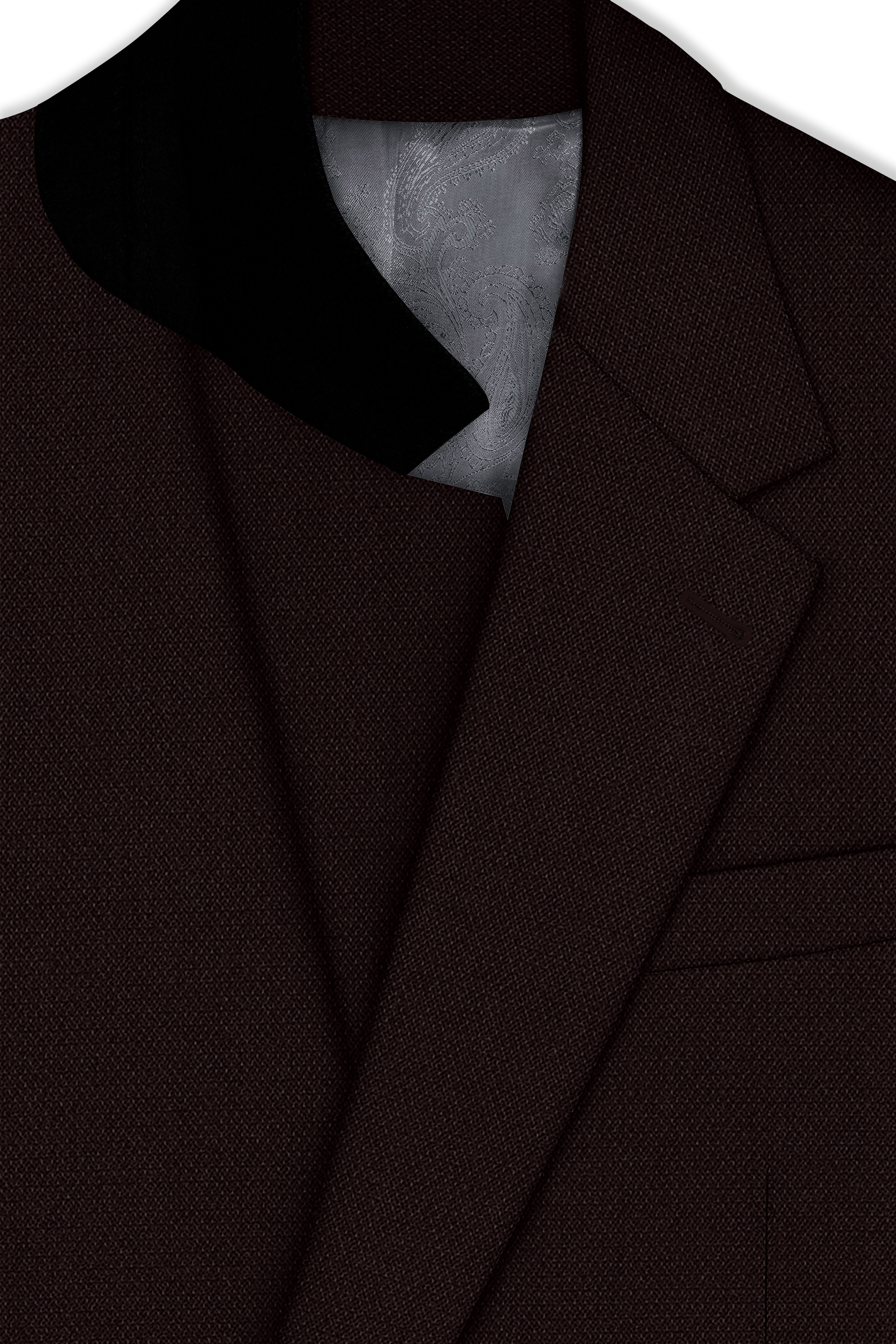 Hampton-Gondola Brown Diamond Textured Wool Rich Slight Stretch Single Breasted Suit ST5411-SB-36, ST5411-SB-38, ST5411-SB-40, ST5411-SB-42, ST5411-SB-44, ST5411-SB-46, ST5411-SB-48, ST5411-SB-50, ST5411-SB-52, ST5411-SB-54, ST5411-SB-56, ST5411-SB-58, ST5411-SB-60