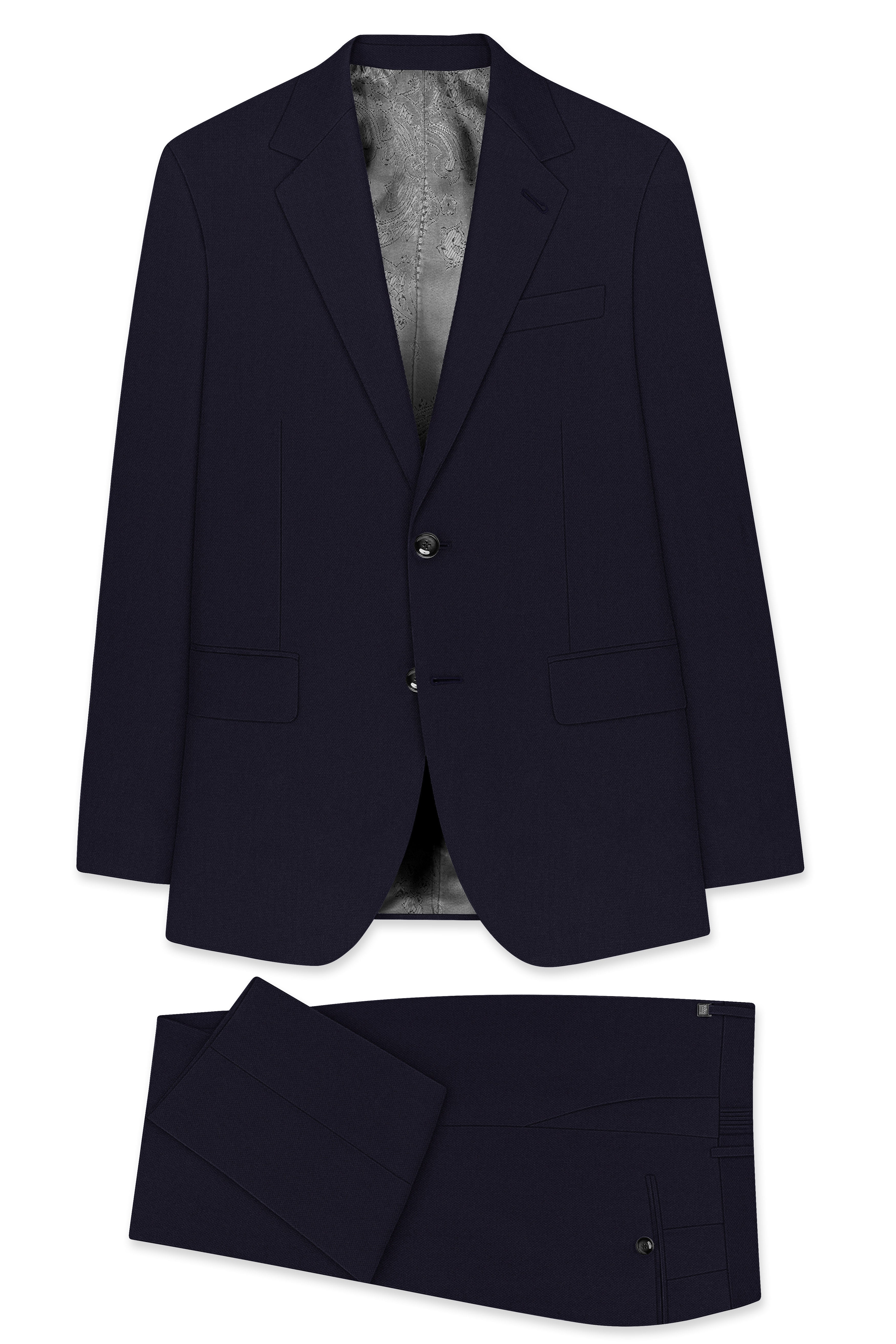 Monarch-Vulcan Blue Diamond Textured Wool Rich Slight Stretch Single Breasted Suit ST5416-SB-36, ST5416-SB-38, ST5416-SB-40, ST5416-SB-42, ST5416-SB-44, ST5416-SB-46, ST5416-SB-48, ST5416-SB-50, ST5416-SB-52, ST5416-SB-54, ST5416-SB-56, ST5416-SB-58, ST5416-SB-60