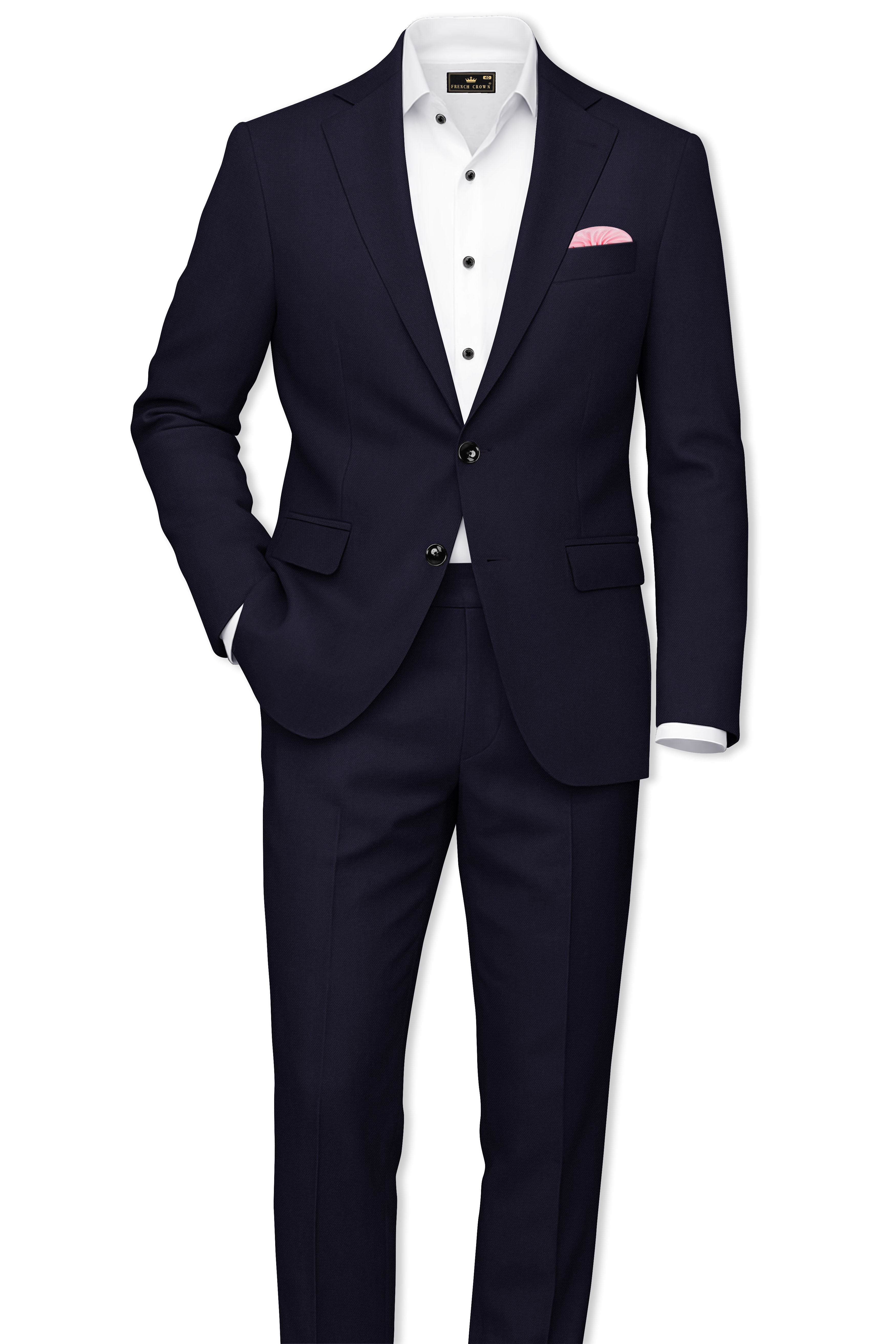 Monarch-Vulcan Blue Diamond Textured Wool Rich Slight Stretch Single Breasted Suit ST5416-SB-36, ST5416-SB-38, ST5416-SB-40, ST5416-SB-42, ST5416-SB-44, ST5416-SB-46, ST5416-SB-48, ST5416-SB-50, ST5416-SB-52, ST5416-SB-54, ST5416-SB-56, ST5416-SB-58, ST5416-SB-60