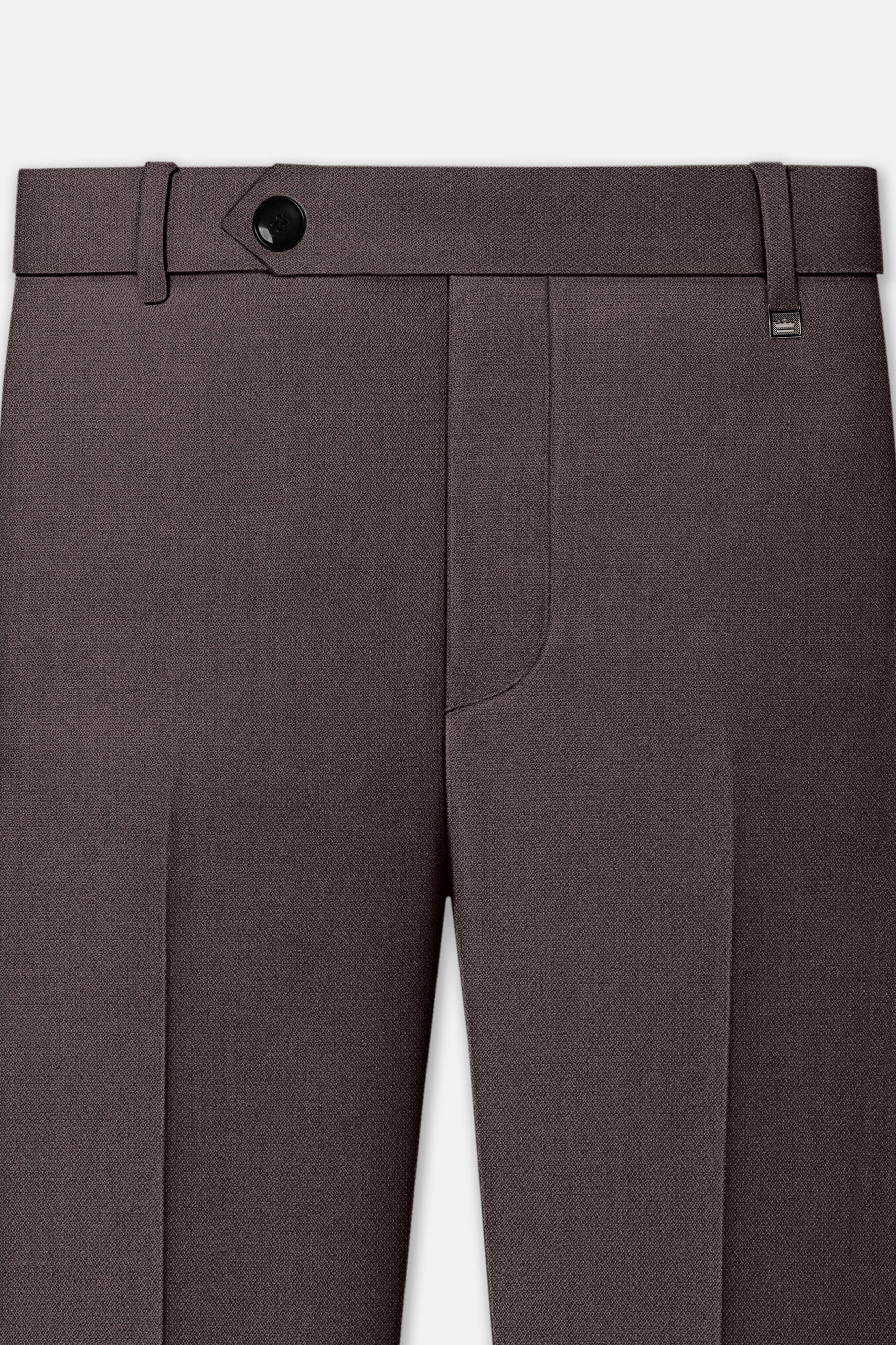 Estate-Fuscous Brown Diamond Textured Wool Rich Slight Stretch Single Breasted Suit ST5417-SB-36, ST5417-SB-38, ST5417-SB-40, ST5417-SB-42, ST5417-SB-44, ST5417-SB-46, ST5417-SB-48, ST5417-SB-50, ST5417-SB-52, ST5417-SB-54, ST5417-SB-56, ST5417-SB-58, ST5417-SB-60
