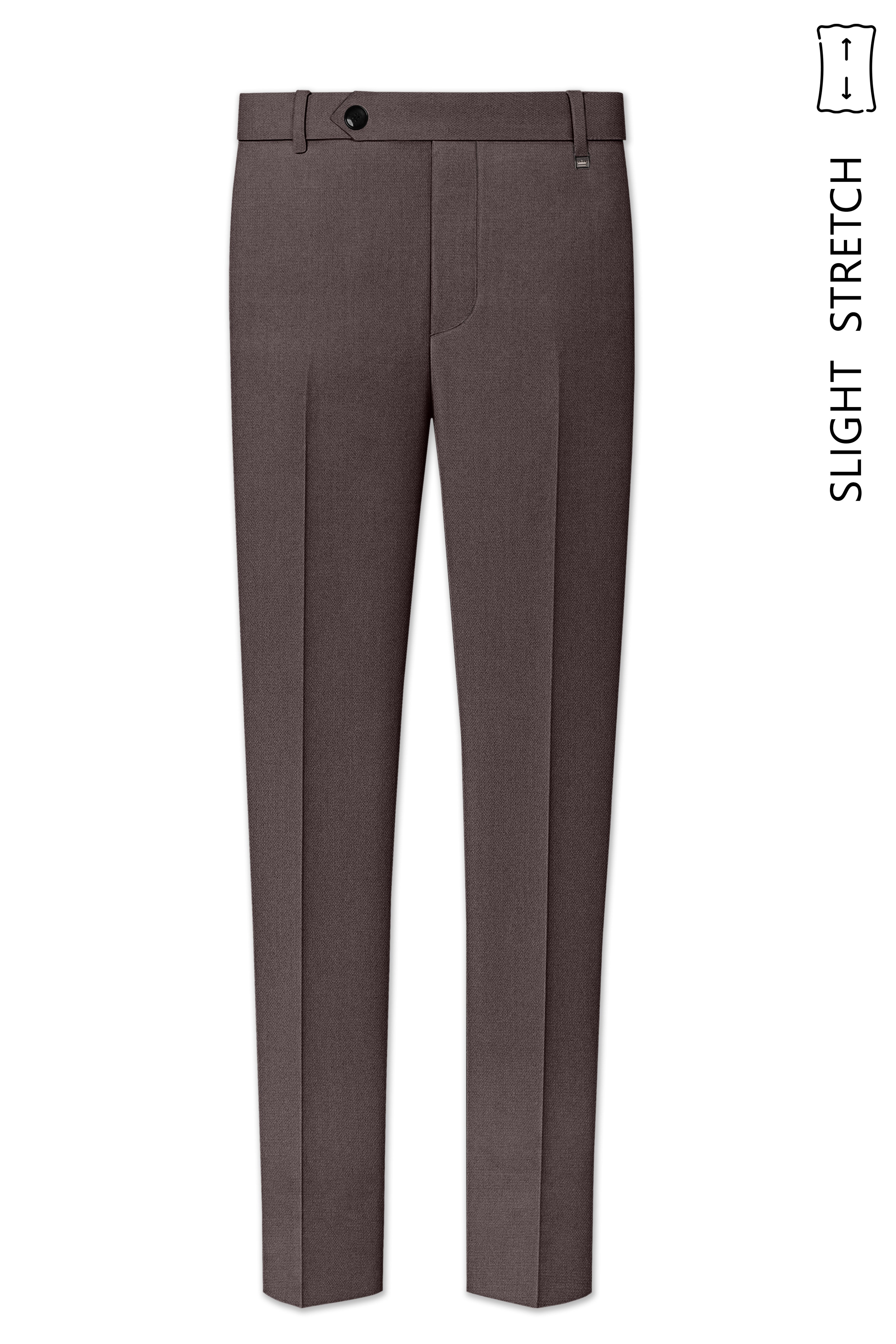 Estate-Fuscous Brown Diamond Textured Wool Rich Slight Stretch Single Breasted Suit ST5417-SB-36, ST5417-SB-38, ST5417-SB-40, ST5417-SB-42, ST5417-SB-44, ST5417-SB-46, ST5417-SB-48, ST5417-SB-50, ST5417-SB-52, ST5417-SB-54, ST5417-SB-56, ST5417-SB-58, ST5417-SB-60