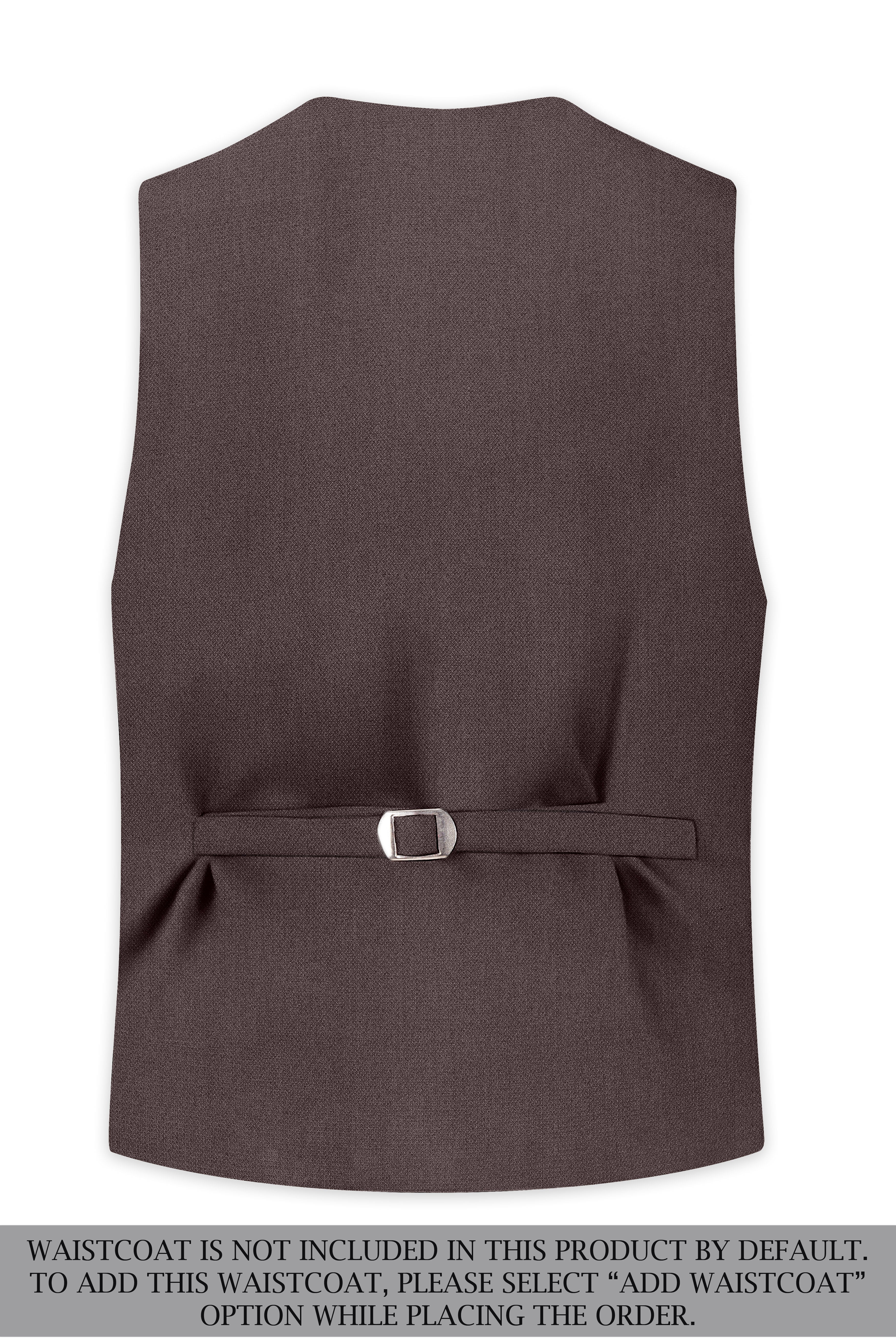 Estate-Fuscous Brown Diamond Textured Wool Rich Slight Stretch Single Breasted Suit ST5417-SB-36, ST5417-SB-38, ST5417-SB-40, ST5417-SB-42, ST5417-SB-44, ST5417-SB-46, ST5417-SB-48, ST5417-SB-50, ST5417-SB-52, ST5417-SB-54, ST5417-SB-56, ST5417-SB-58, ST5417-SB-60