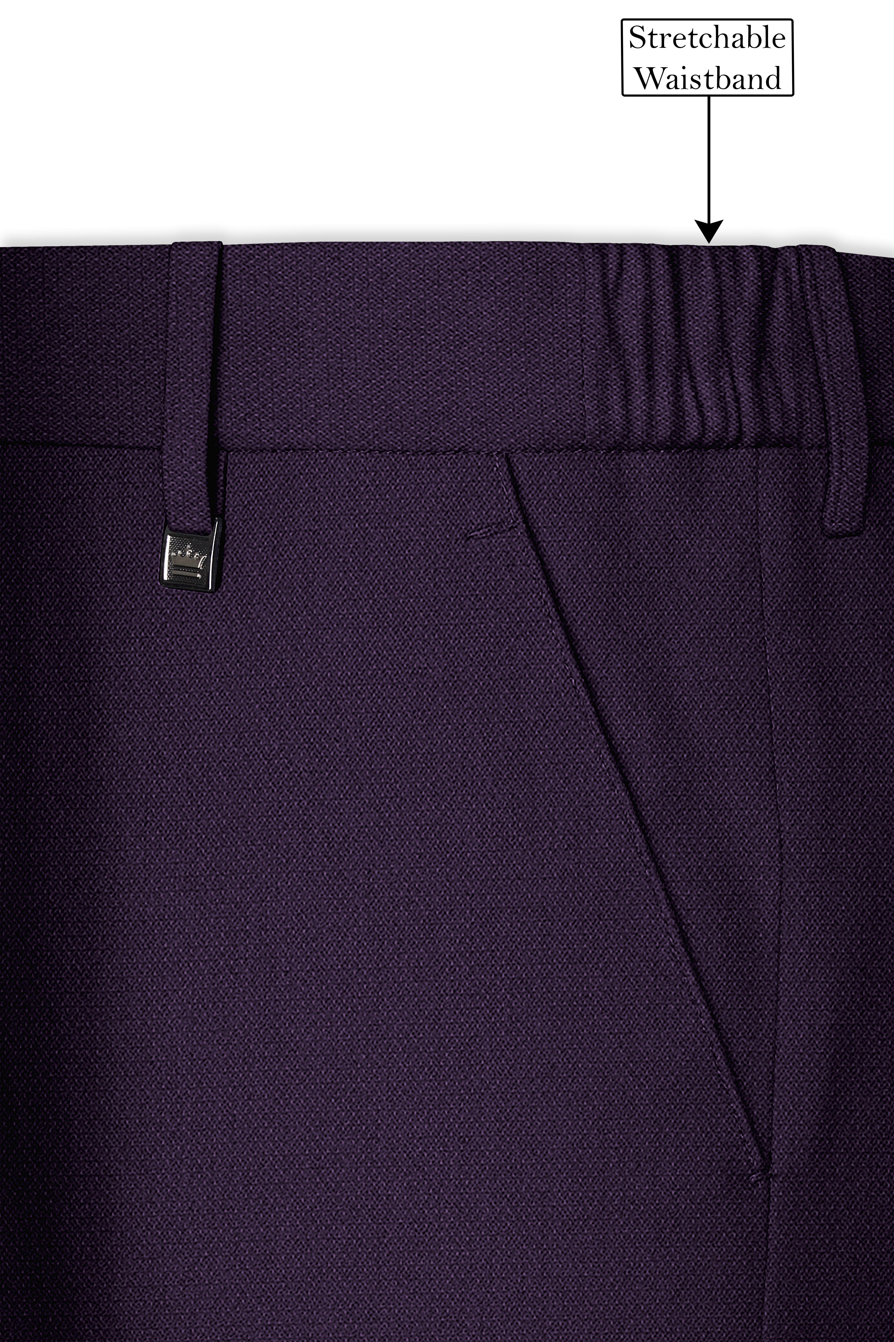 Opulent-Bastille Purple Diamond Textured Wool Rich Slight Stretch Single Breasted Suit ST5419-SB-36, ST5419-SB-38, ST5419-SB-40, ST5419-SB-42, ST5419-SB-44, ST5419-SB-46, ST5419-SB-48, ST5419-SB-50, ST5419-SB-52, ST5419-SB-54, ST5419-SB-56, ST5419-SB-58, ST5419-SB-60