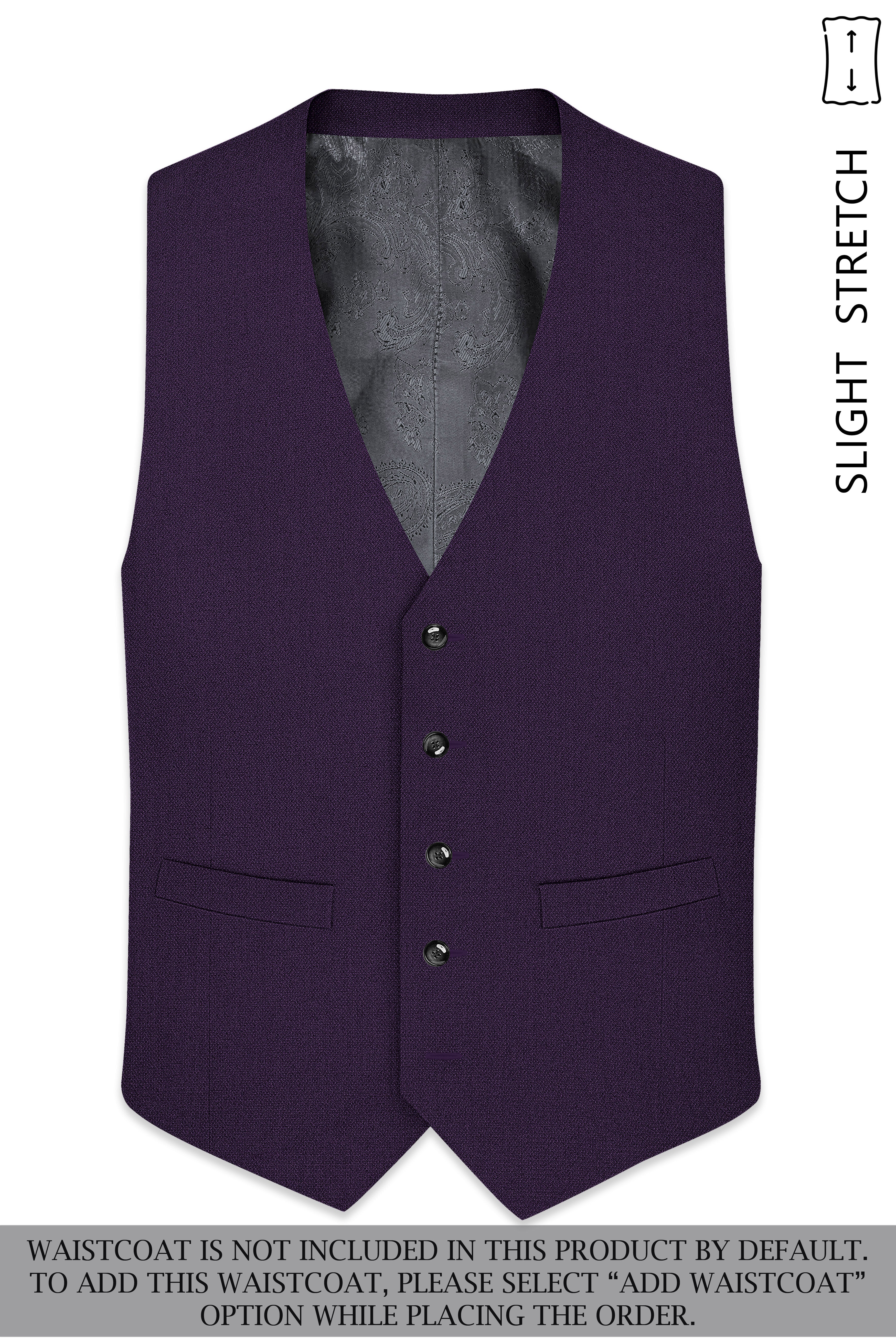 Opulent-Bastille Purple Diamond Textured Wool Rich Slight Stretch Single Breasted Suit ST5419-SB-36, ST5419-SB-38, ST5419-SB-40, ST5419-SB-42, ST5419-SB-44, ST5419-SB-46, ST5419-SB-48, ST5419-SB-50, ST5419-SB-52, ST5419-SB-54, ST5419-SB-56, ST5419-SB-58, ST5419-SB-60