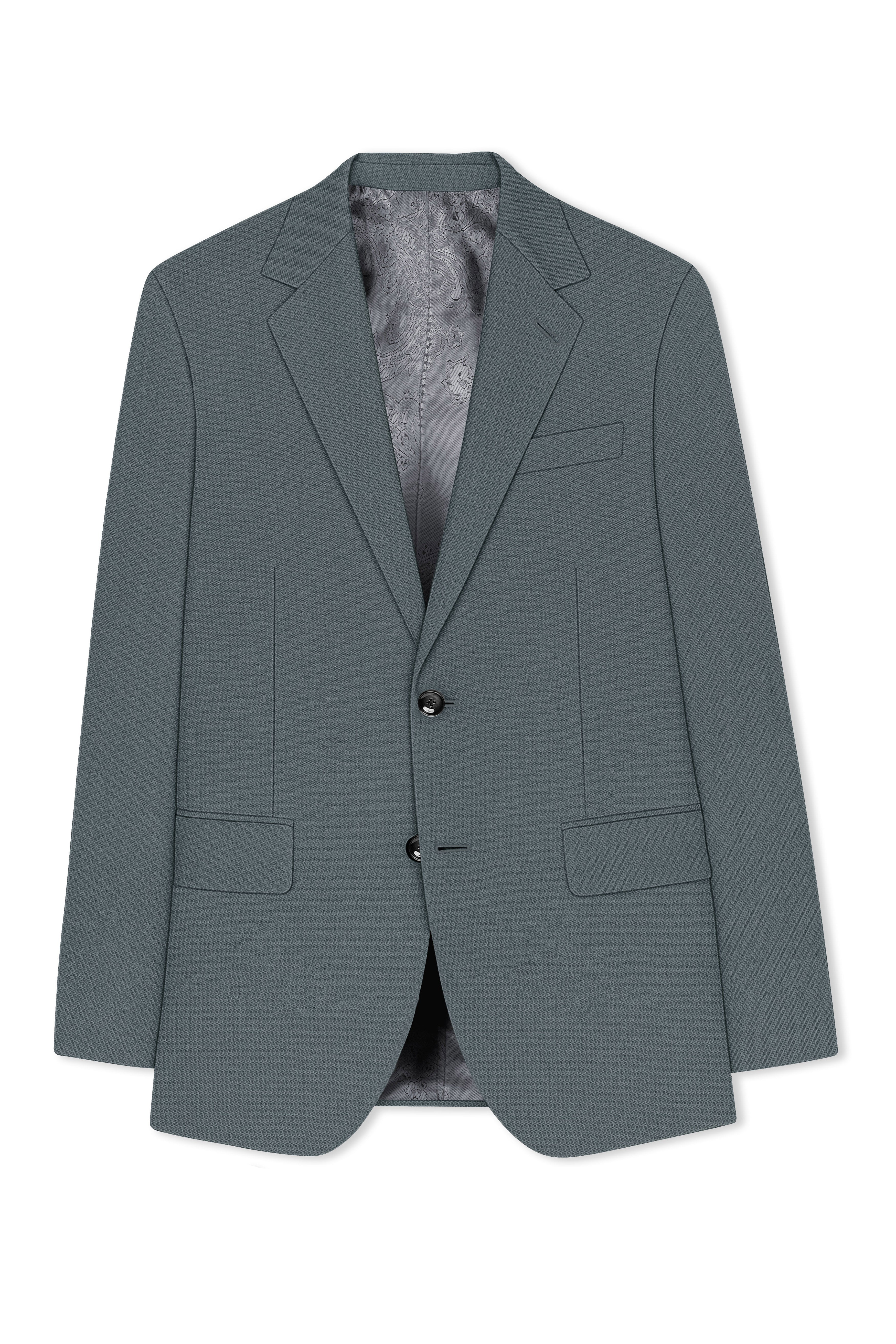 Aurelian-Scarpa Green Diamond Textured Wool Rich Slight Stretch Single Breasted Suit ST5420-SB-36, ST5420-SB-38, ST5420-SB-40, ST5420-SB-42, ST5420-SB-44, ST5420-SB-46, ST5420-SB-48, ST5420-SB-50, ST5420-SB-52, ST5420-SB-54, ST5420-SB-56, ST5420-SB-58, ST5420-SB-60