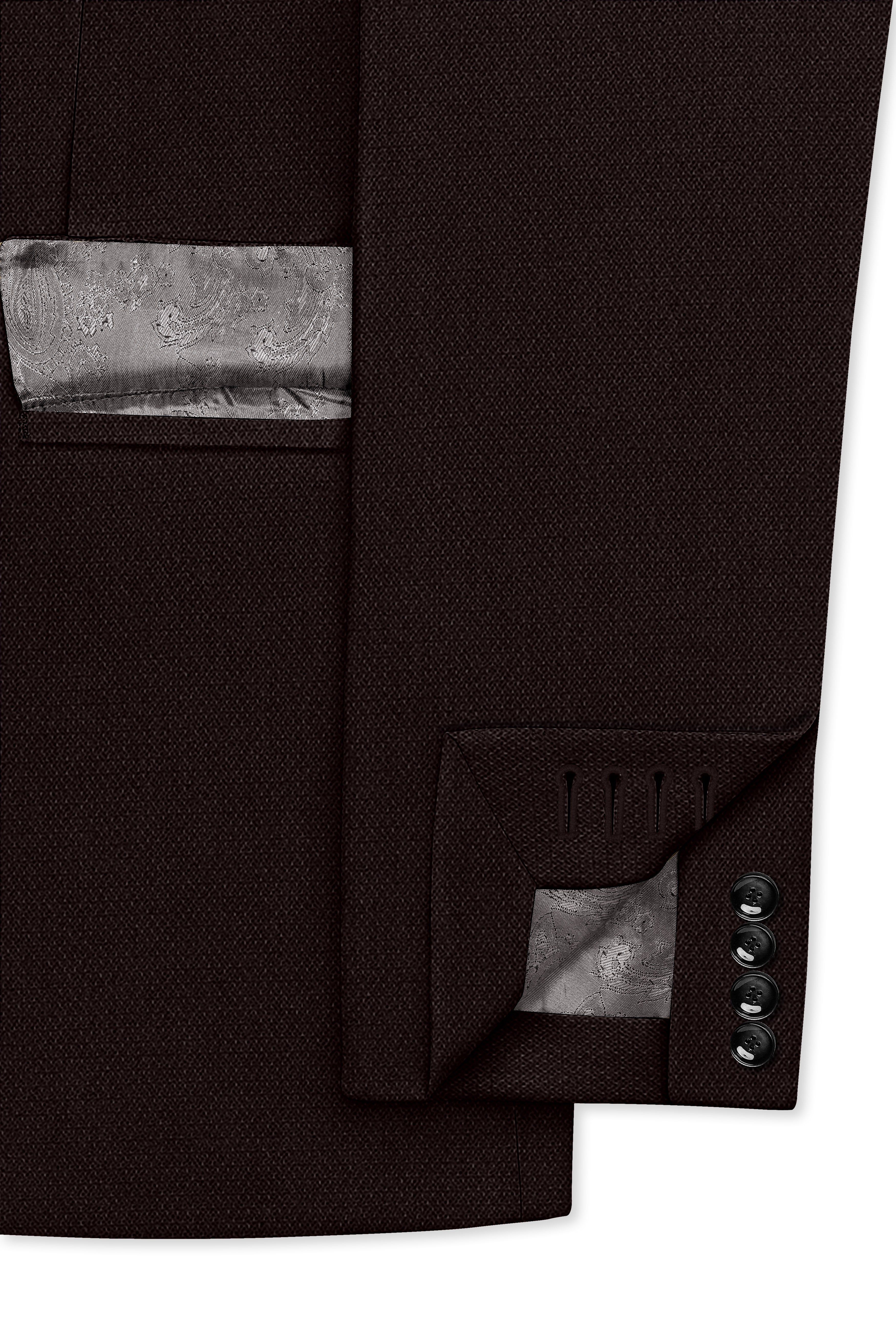 Hampton-Gondola Brown Diamond Textured Wool Rich Slight Double Single Breasted Suit ST5422-DB-36, ST5422-DB-38, ST5422-DB-40, ST5422-DB-42, ST5422-DB-44, ST5422-DB-46, ST5422-DB-48, ST5422-DB-50, ST5422-DB-52, ST5422-DB-54, ST5422-DB-56, ST5422-DB-58, ST5422-DB-60