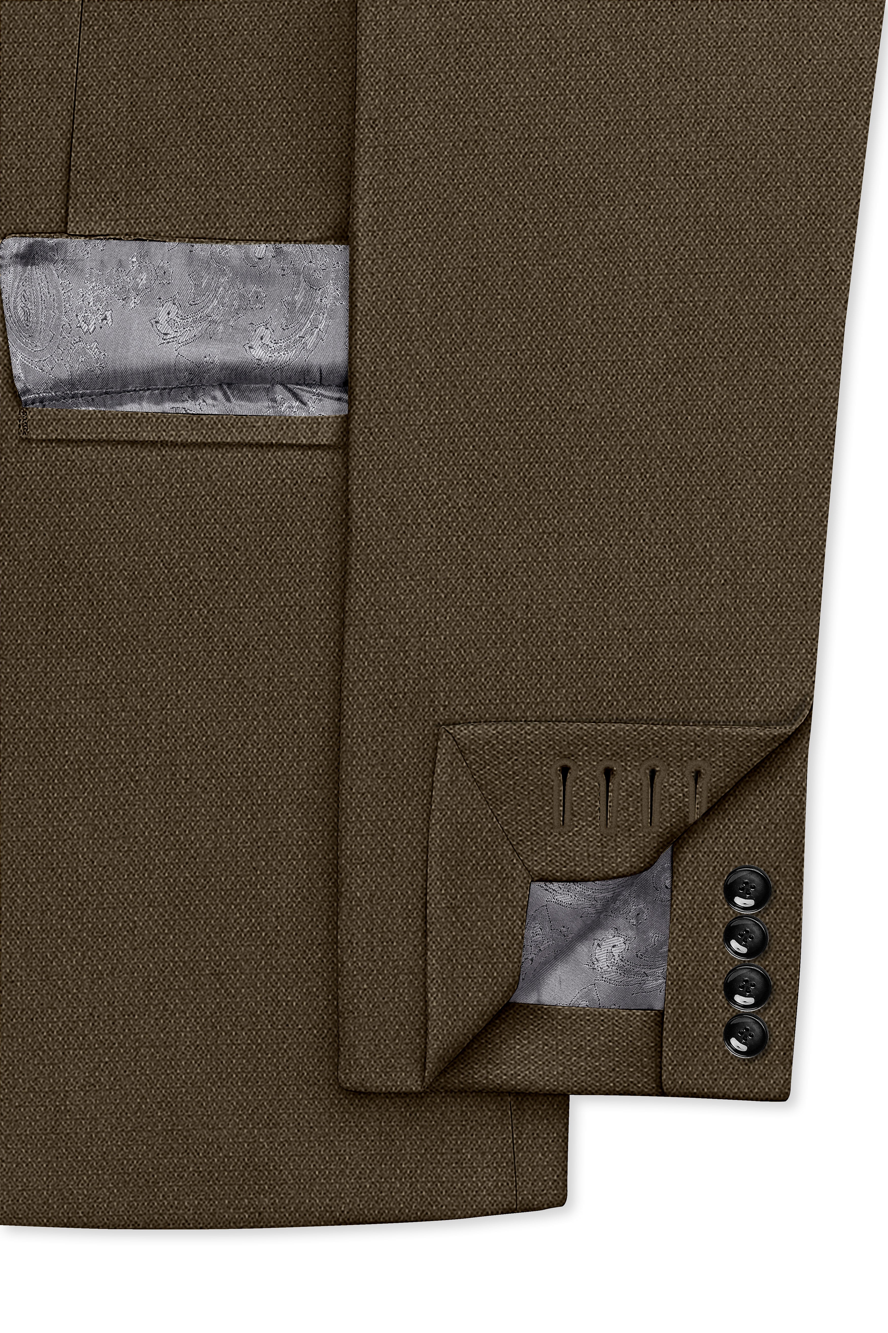Vireo-Taupe Brown Diamond Textured Wool Rich Slight Stretch Double Breasted Suit ST5423-DB-36, ST5423-DB-38, ST5423-DB-40, ST5423-DB-42, ST5423-DB-44, ST5423-DB-46, ST5423-DB-48, ST5423-DB-50, ST5423-DB-52, ST5423-DB-54, ST5423-DB-56, ST5423-DB-58, ST5423-DB-60