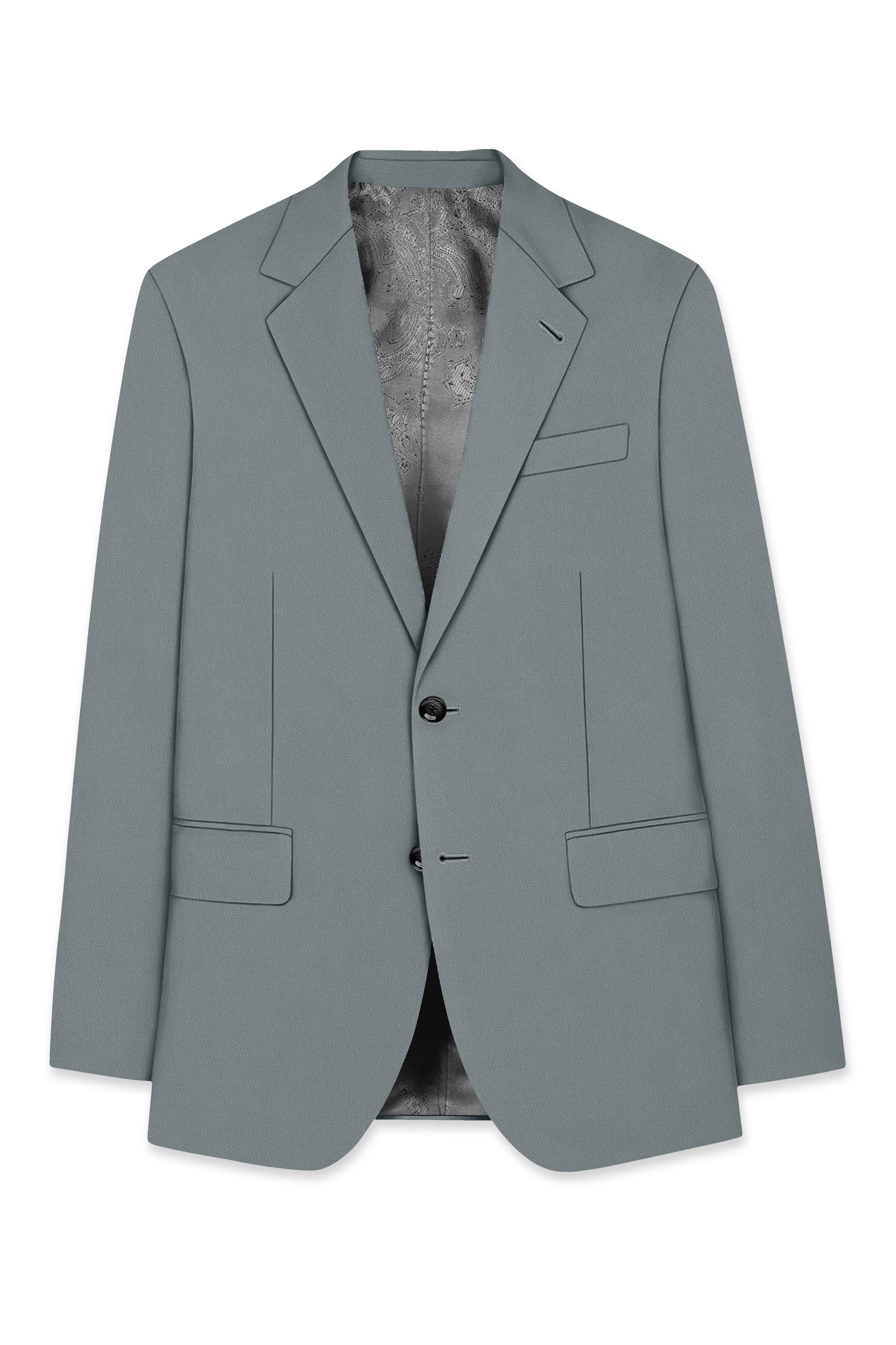 Flexaro-Korean Abbey gray 4-Way Stretch Wrinkle-Free Wool Rich Single Breasted Suit ST5434-SB-36, ST5434-SB-38, ST5434-SB-40, ST5434-SB-42, ST5434-SB-44, ST5434-SB-46, ST5434-SB-48, ST5434-SB-50, ST5434-SB-52, ST5434-SB-54, ST5434-SB-56, ST5434-SB-58, ST5434-SB-60