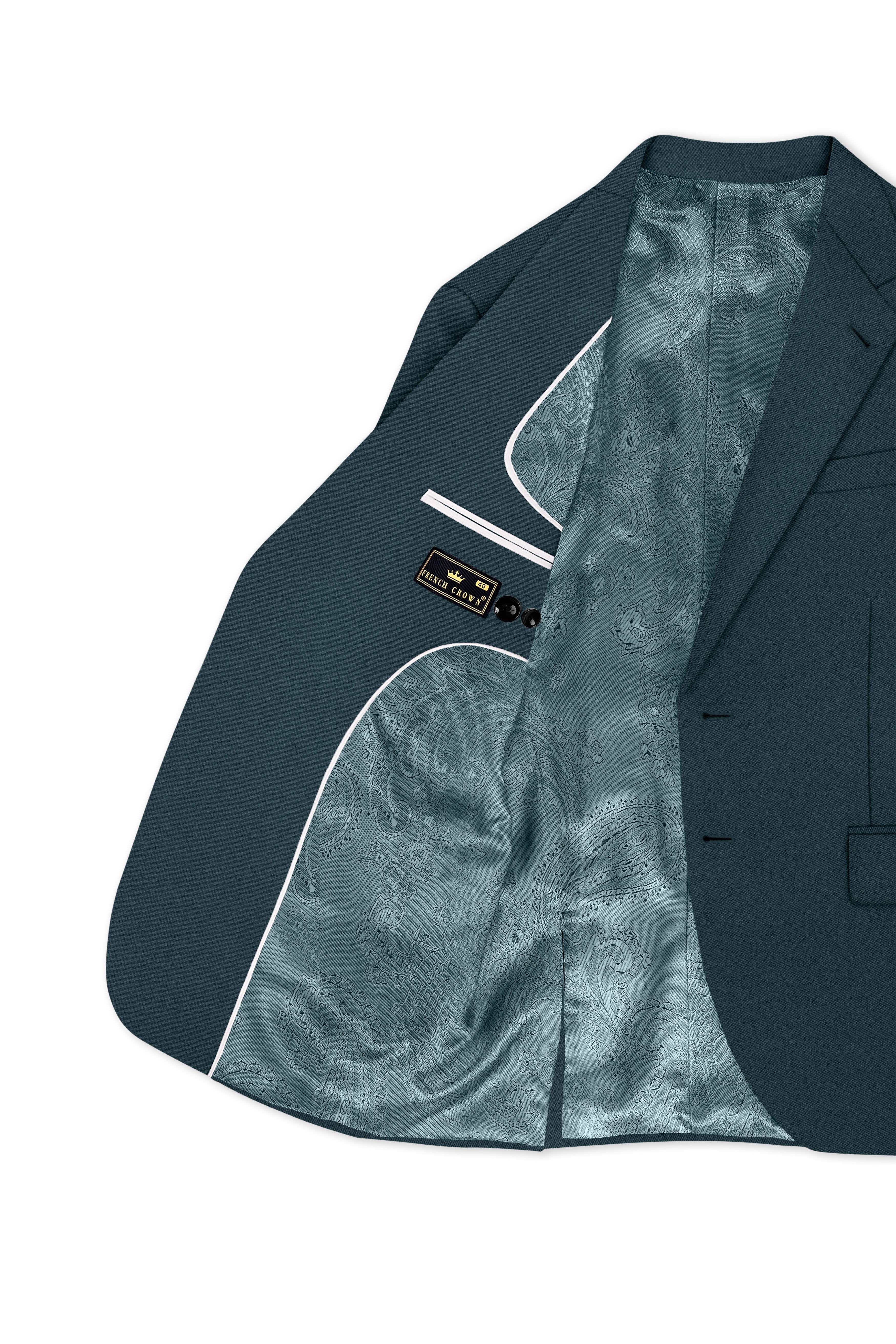 Navaro-Korean Gable Blue 4-Way Stretch Wrinkle-Free Wool Rich Single Breasted Suit ST5436-SB-36, ST5436-SB-38, ST5436-SB-40, ST5436-SB-42, ST5436-SB-44, ST5436-SB-46, ST5436-SB-48, ST5436-SB-50, ST5436-SB-52, ST5436-SB-54, ST5436-SB-56, ST5436-SB-58, ST5436-SB-60