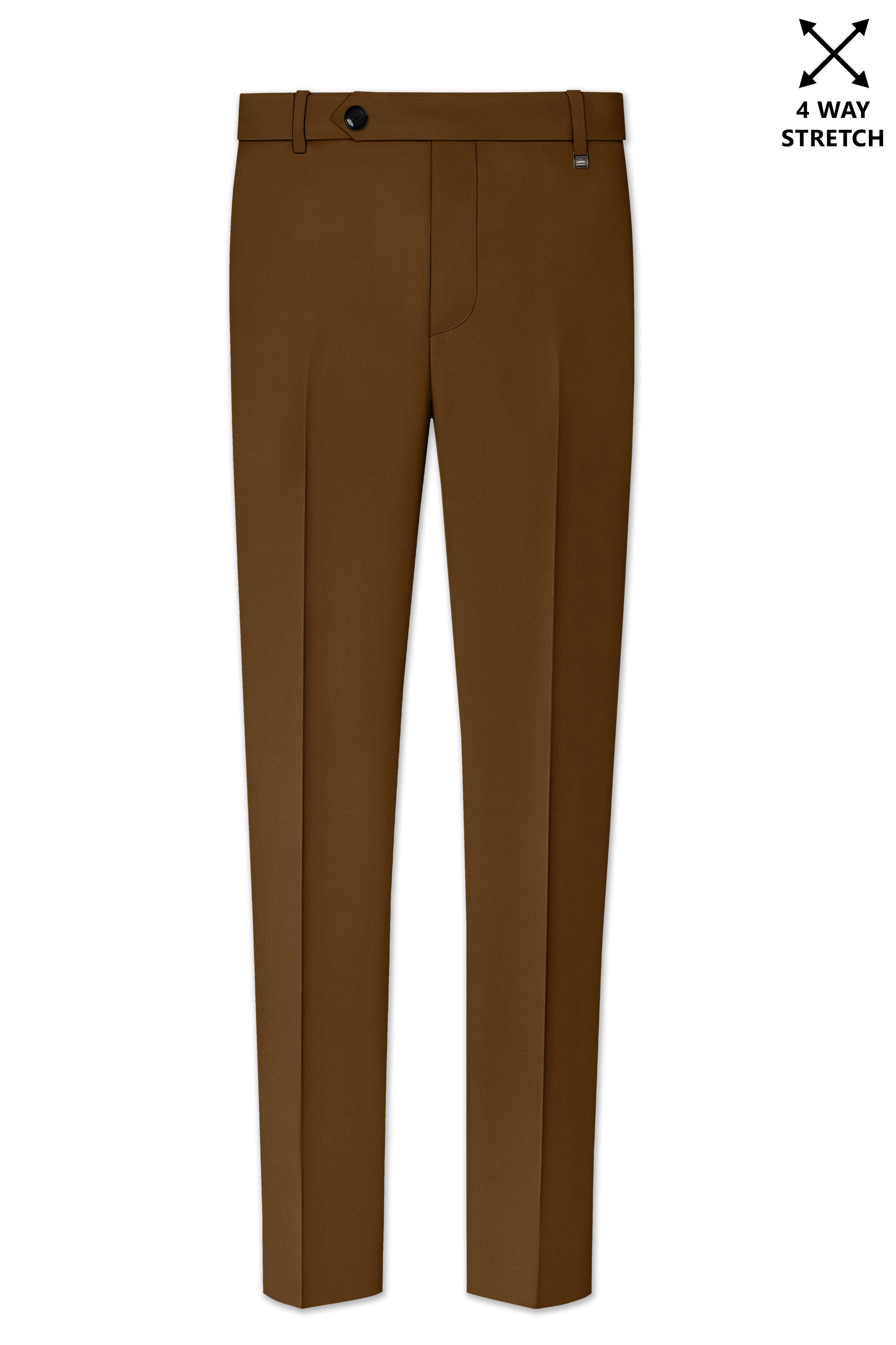 Sienna-Korean Derby Brown 4-Way Stretch Wrinkle-Free Wool Rich Single Breasted Suit ST5440-SB-36, ST5440-SB-38, ST5440-SB-40, ST5440-SB-42, ST5440-SB-44, ST5440-SB-46, ST5440-SB-48, ST5440-SB-50, ST5440-SB-52, ST5440-SB-54, ST5440-SB-56, ST5440-SB-58, ST5440-SB-60