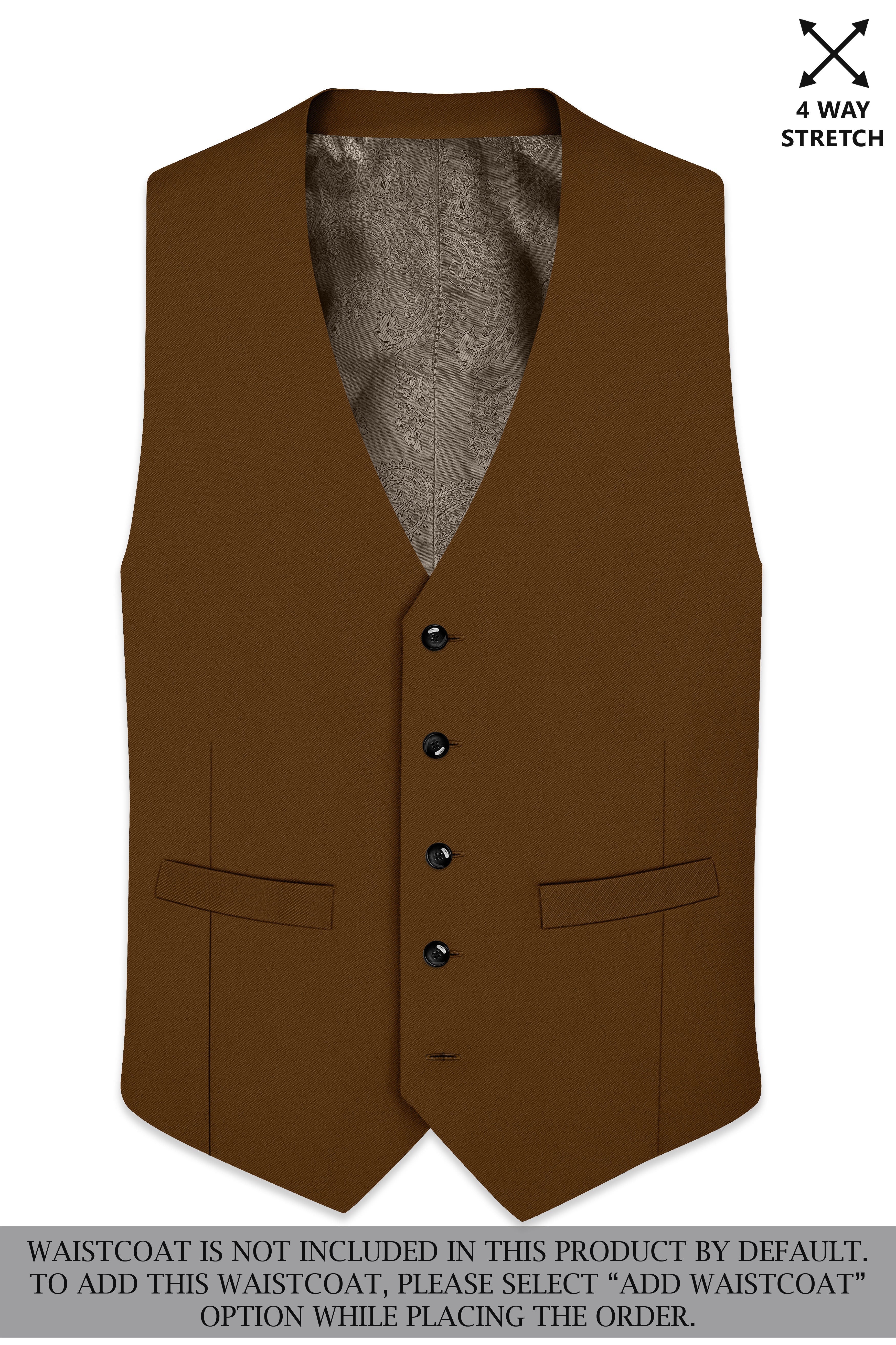 Sienna-Korean Derby Brown 4-Way Stretch Wrinkle-Free Wool Rich Double Breasted Suit ST5449-DB-36, ST5449-DB-38, ST5449-DB-40, ST5449-DB-42, ST5449-DB-44, ST5449-DB-46, ST5449-DB-48, ST5449-DB-50, ST5449-DB-52, ST5449-DB-54, ST5449-DB-56, ST5449-DB-58, ST5449-DB-60