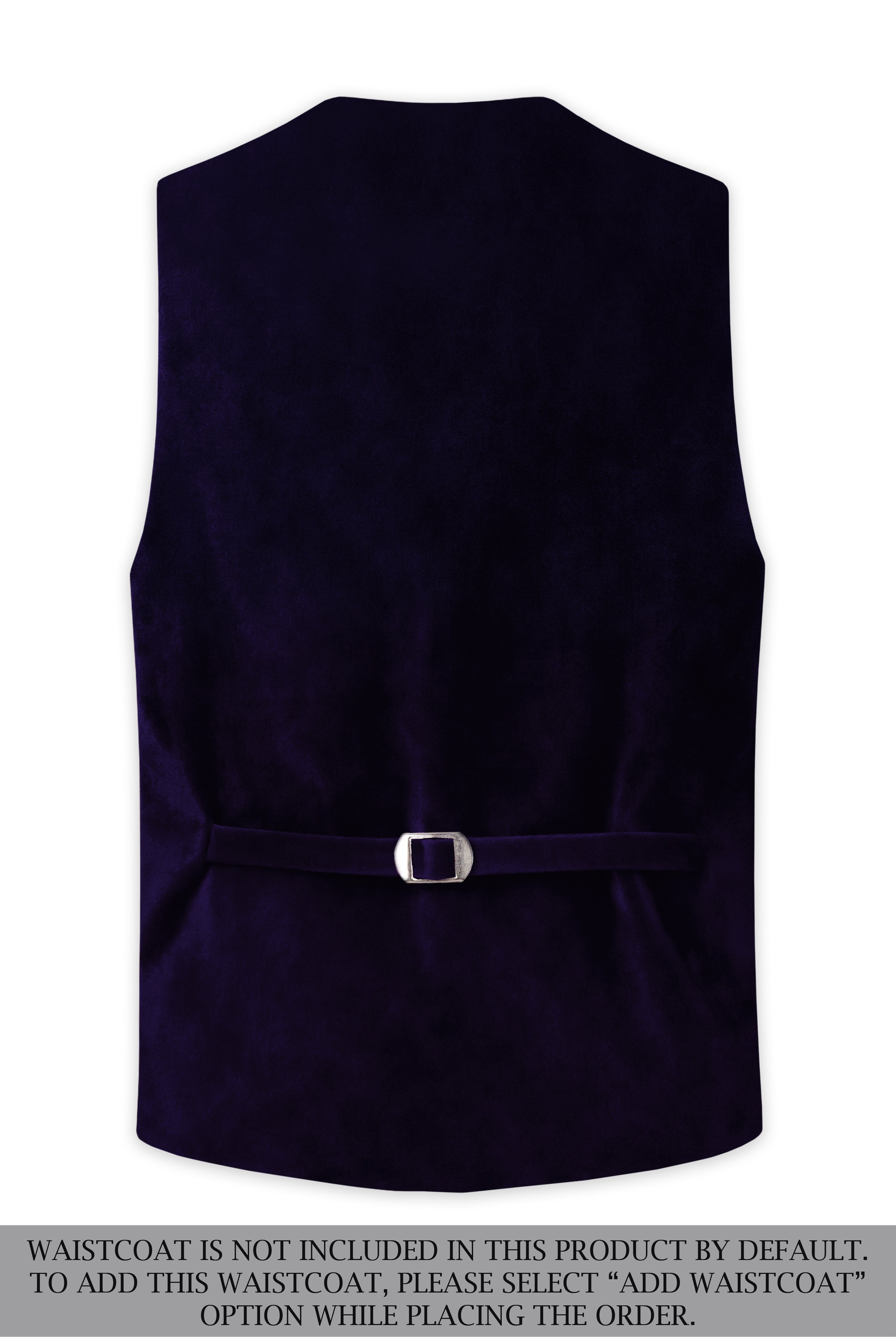 Virelle-Russian Purple Velvet Peak Lapel Tuxedo Suit ST5468-BKPL-36, ST5468-BKPL-38, ST5468-BKPL-40, ST5468-BKPL-42, ST5468-BKPL-44, ST5468-BKPL-46, ST5468-BKPL-48, ST5468-BKPL-50, ST5468-BKPL-52, ST5468-BKPL-54, ST5468-BKPL-56, ST5468-BKPL-58, ST5468-BKPL-60