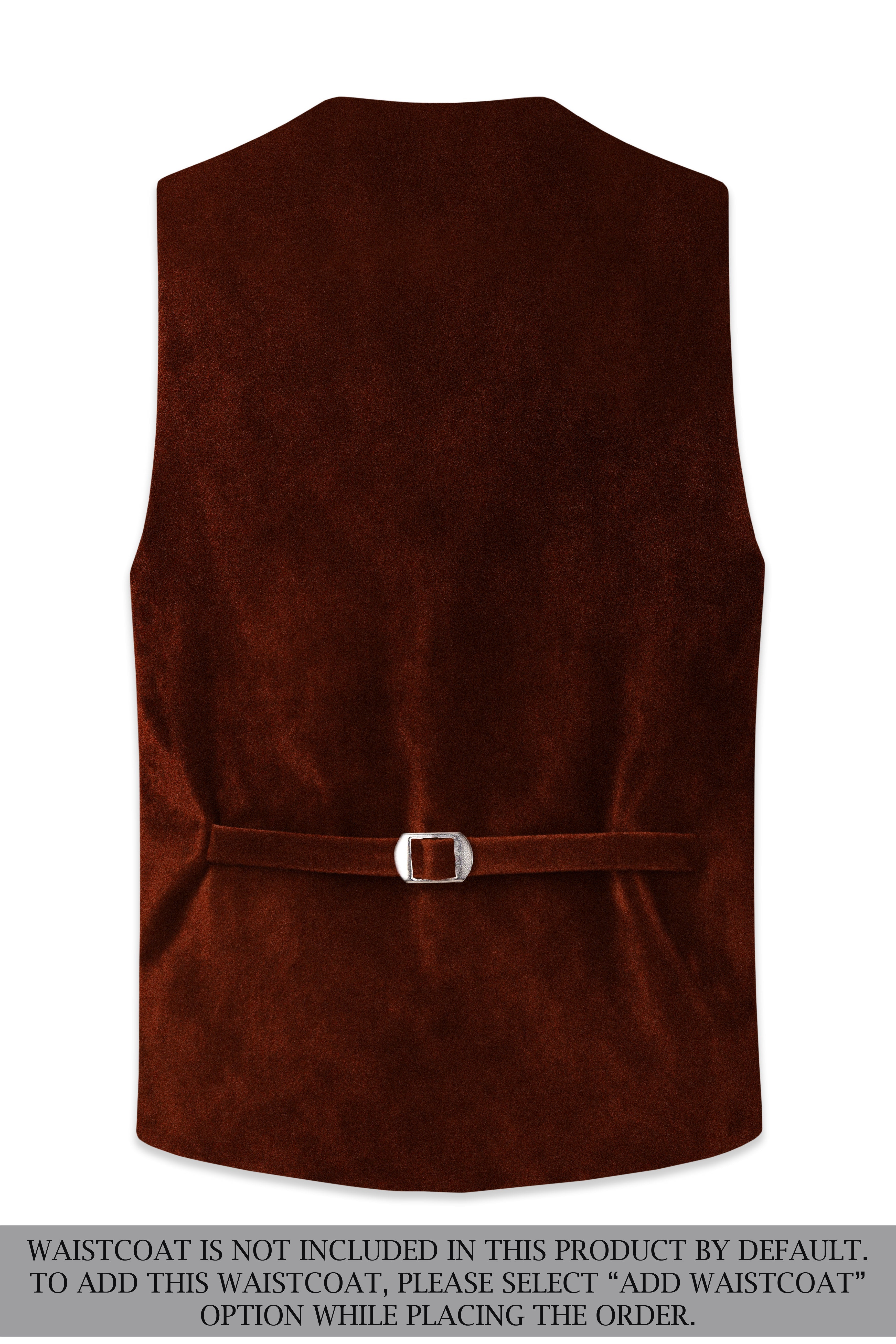 Eldor-Van Cleef Brown Velvet Peak Lapel Tuxedo Suit ST5469-BKPL-36, ST5469-BKPL-38, ST5469-BKPL-40, ST5469-BKPL-42, ST5469-BKPL-44, ST5469-BKPL-46, ST5469-BKPL-48, ST5469-BKPL-50, ST5469-BKPL-52, ST5469-BKPL-54, ST5469-BKPL-56, ST5469-BKPL-58, ST5469-BKPL-60