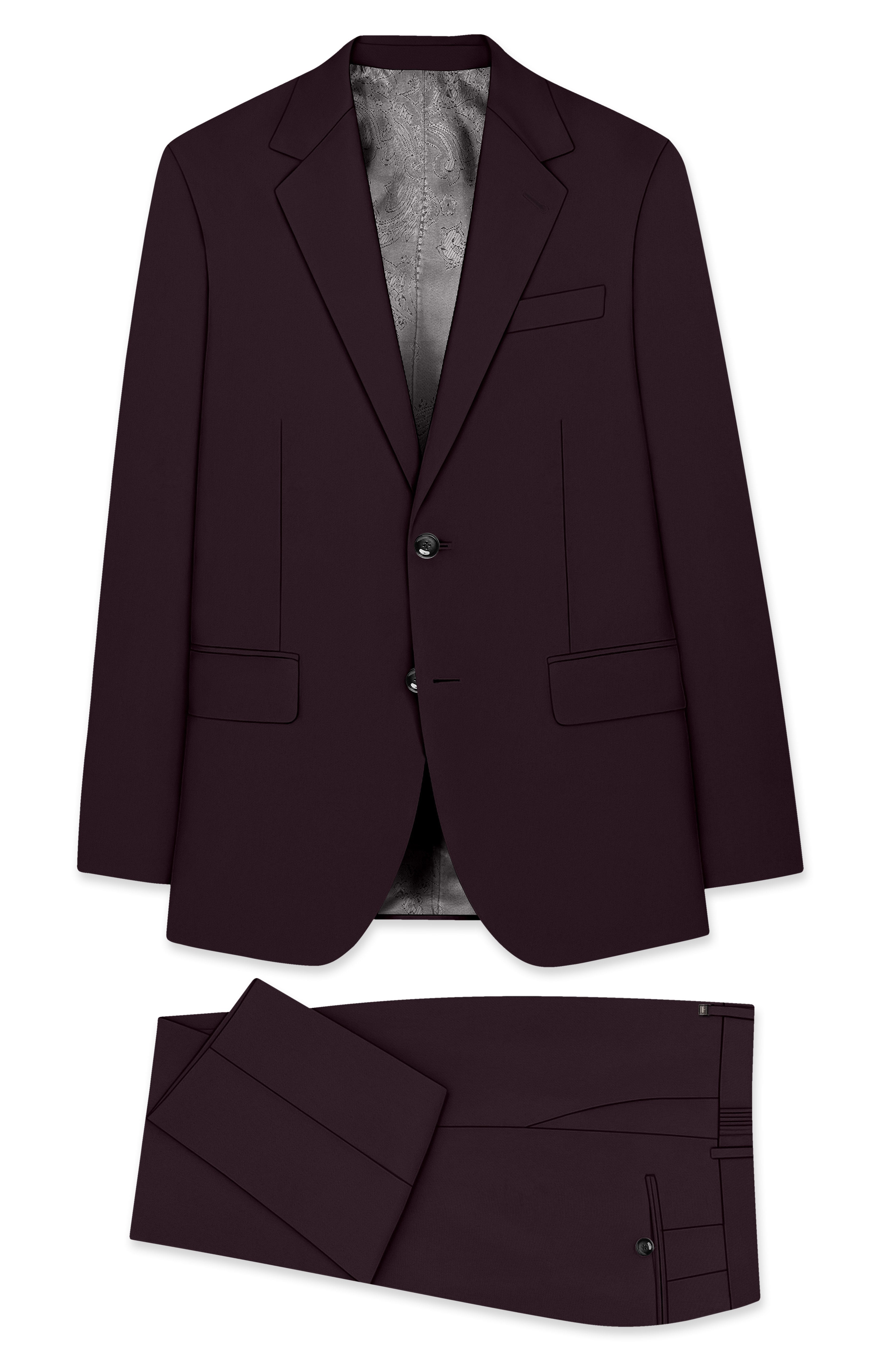 Imperial-Seal Brown Slight Stretch Subtle Sheen Poly-Viscose Single Breasted Suit ST5470-SB-36, ST5470-SB-38, ST5470-SB-40, ST5470-SB-42, ST5470-SB-44, ST5470-SB-46, ST5470-SB-48, ST5470-SB-50, ST5470-SB-52, ST5470-SB-54, ST5470-SB-56, ST5470-SB-58, ST5470-SB-60