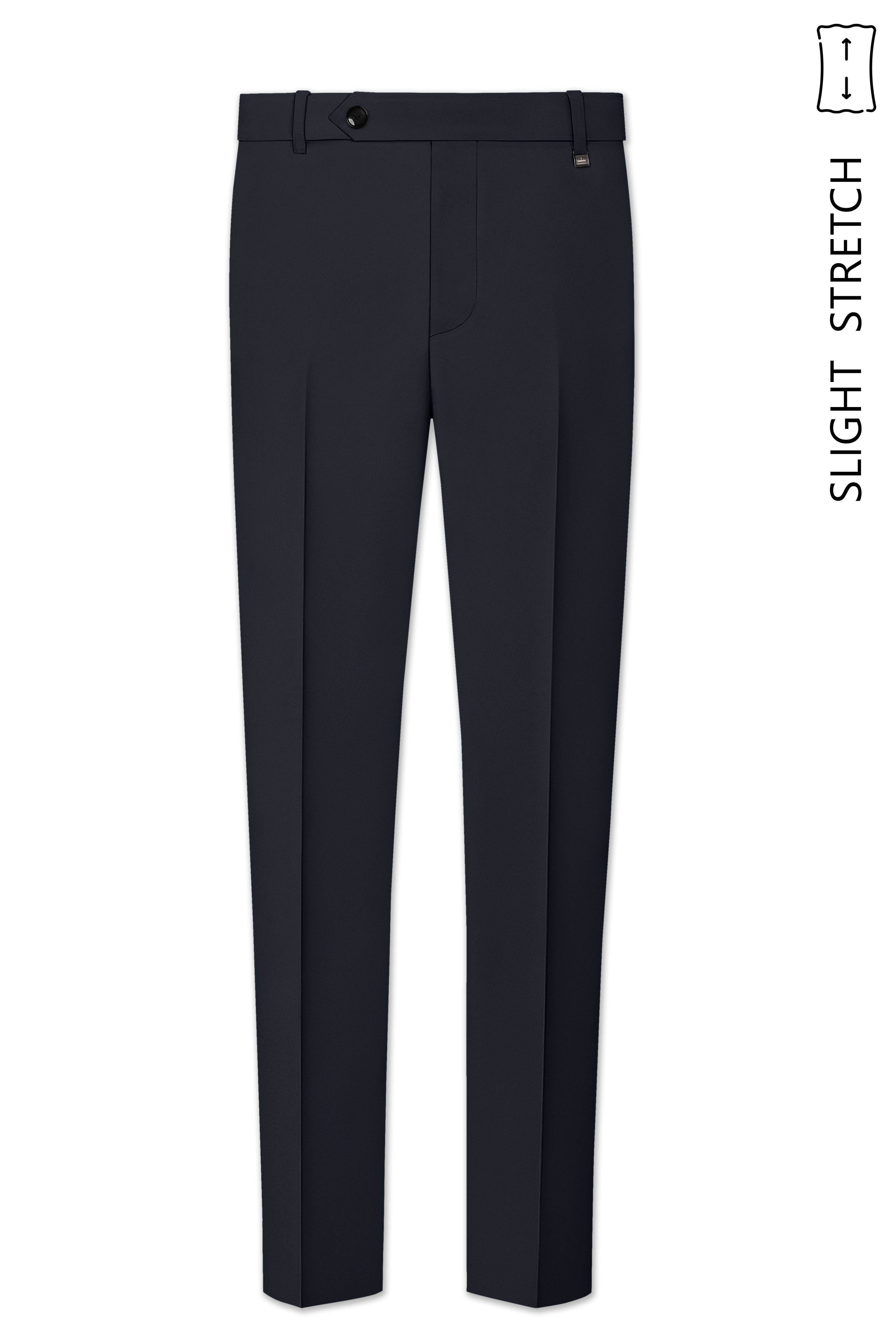 Sterling-Piano Gray Slight Stretch Subtle Sheen Poly-Viscose Single Breasted Suit