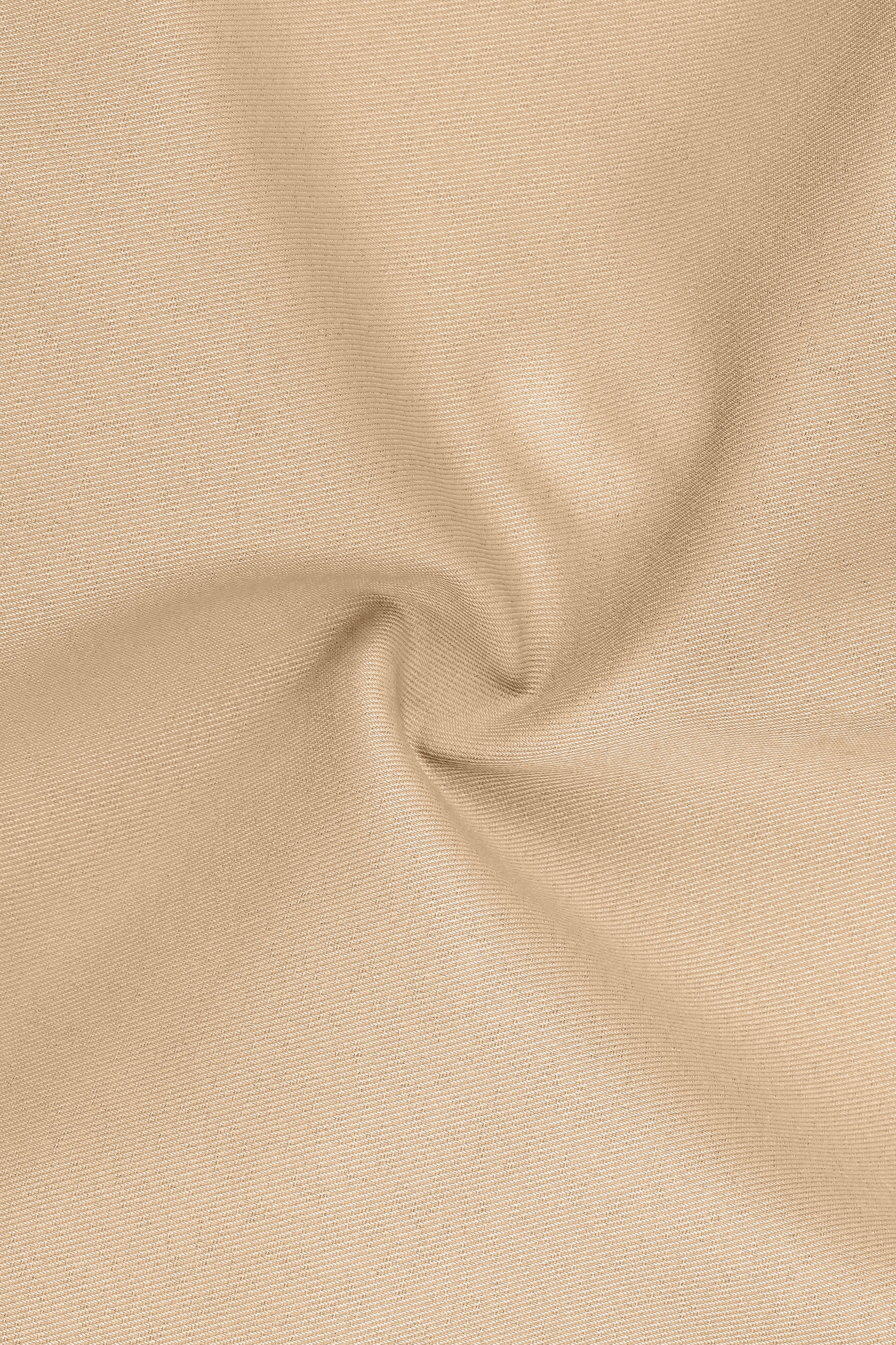 Ecru-Cashmere Cream Slight Stretch Subtle Sheen Poly-Viscose Double Breasted Suit