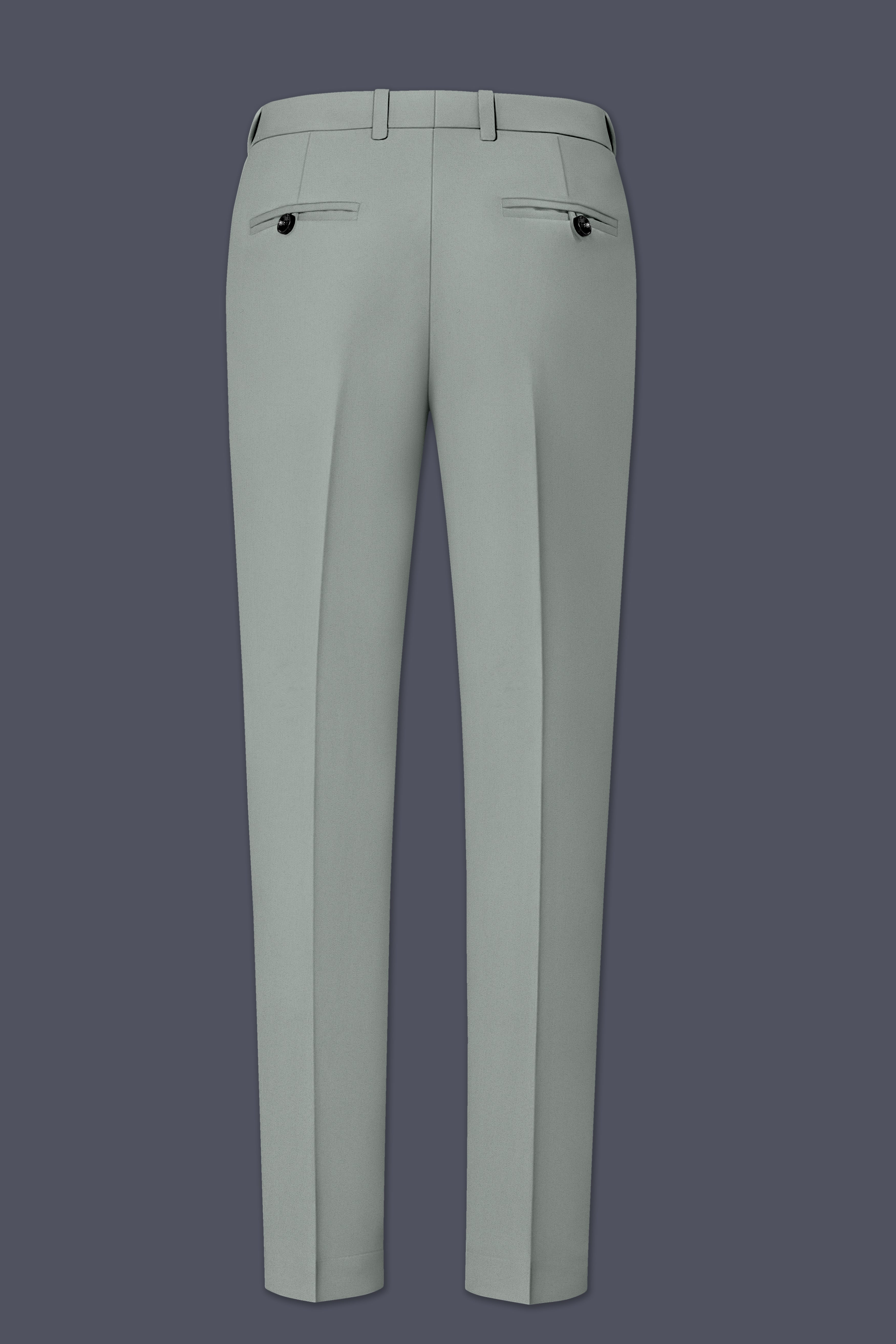 Beryl-Regent Green Slight Stretch Subtle Sheen Poly-Viscose Double Breasted Suit