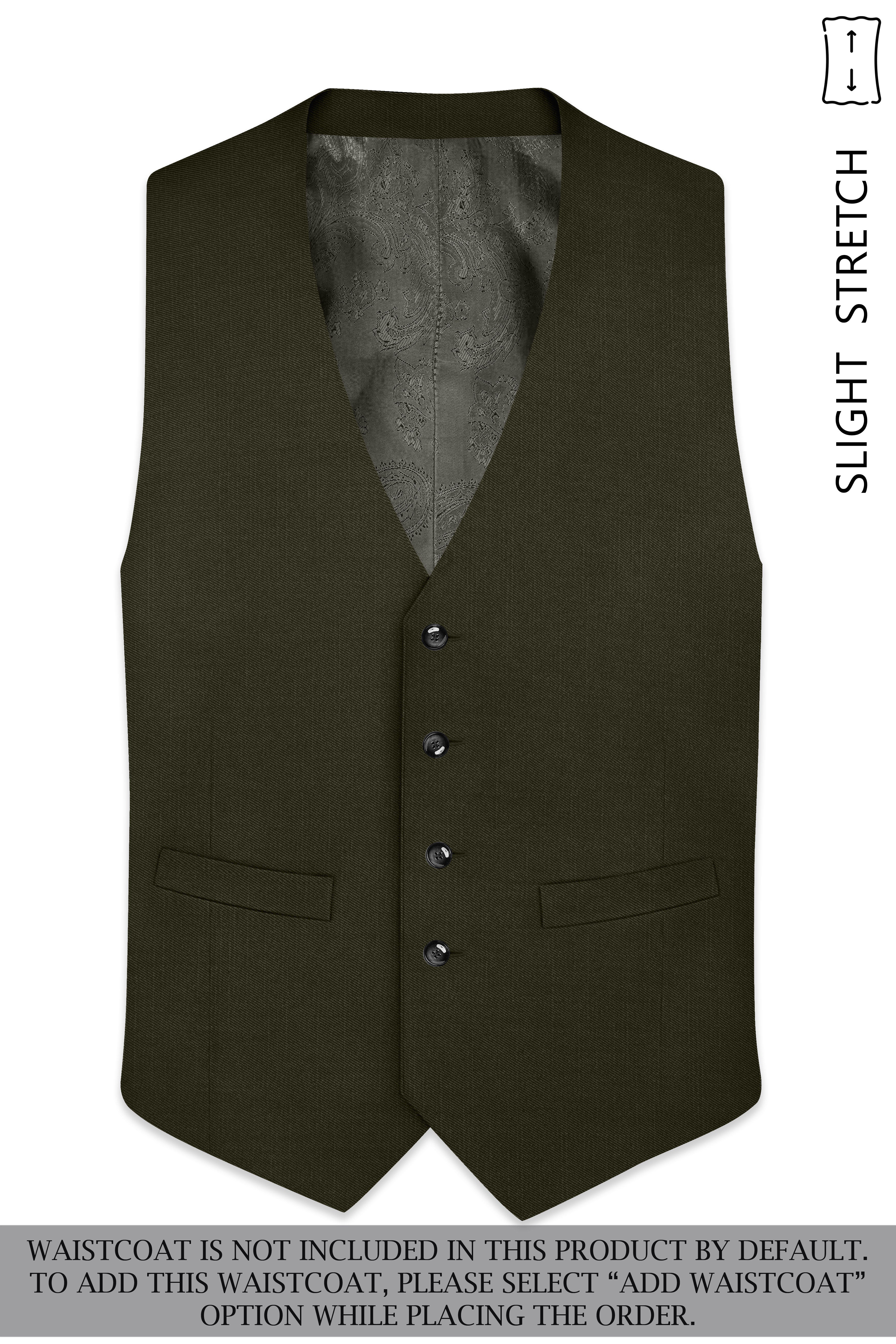 Mossley-Rangoon Green Wool Rich Slight Stretch Single Breasted Suit