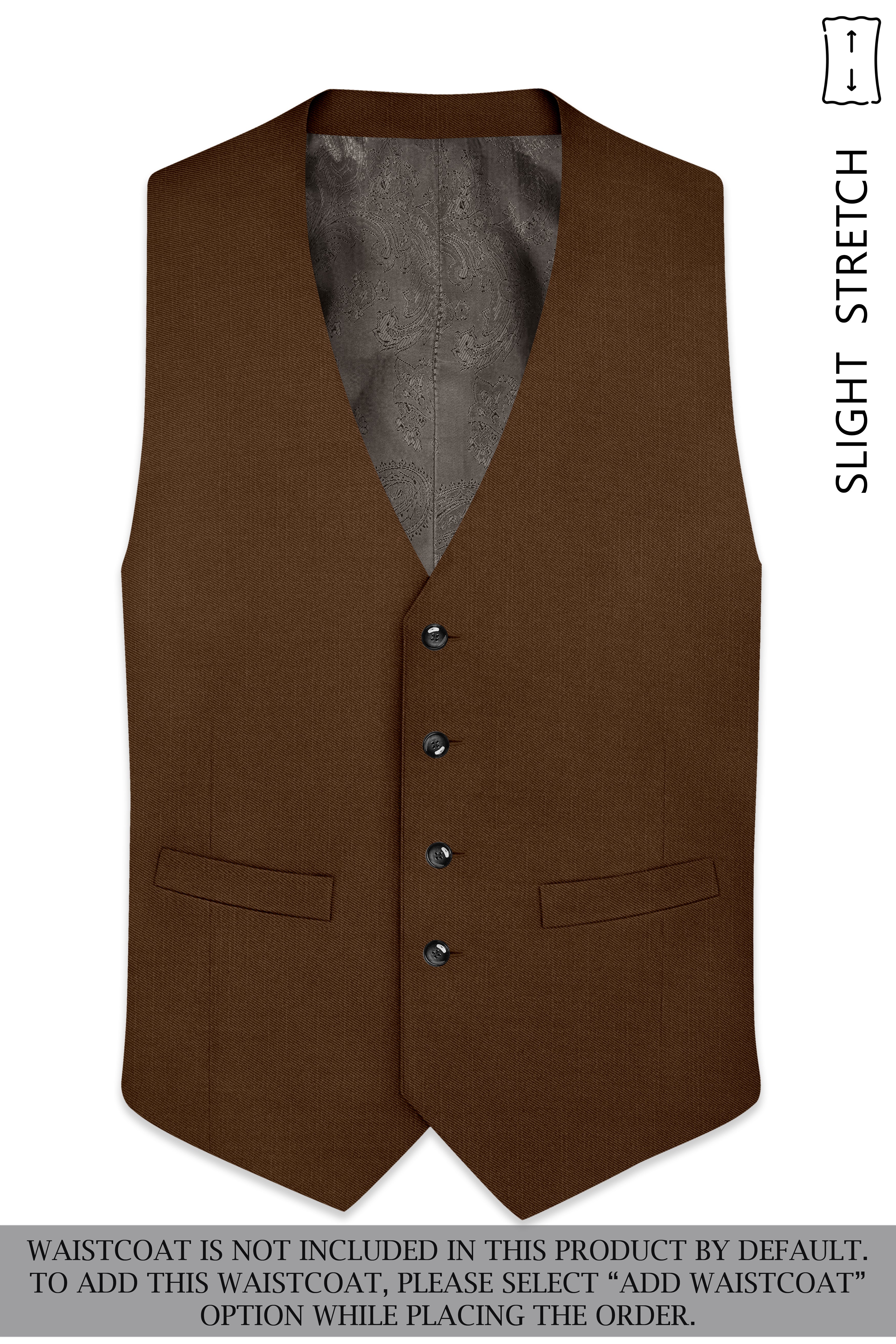 Havron-Derby Brown Wool Rich Slight Stretch Single Breasted Suit ST5505-SB-36, ST5505-SB-38, ST5505-SB-40, ST5505-SB-42, ST5505-SB-44, ST5505-SB-46, ST5505-SB-48, ST5505-SB-50, ST5505-SB-52, ST5505-SB-54, ST5505-SB-56, ST5505-SB-58, ST5505-SB-60