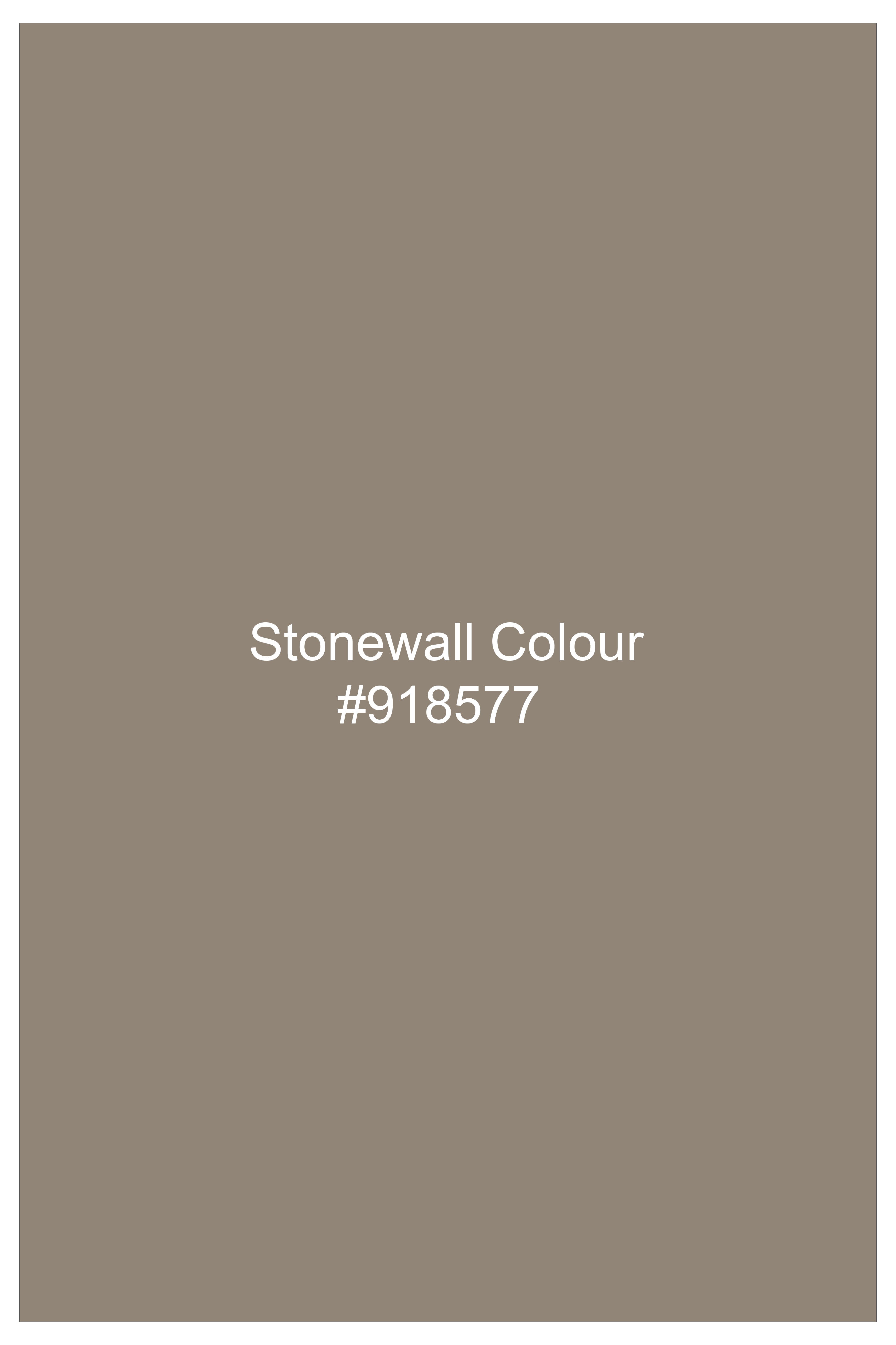Umber-Stonewall Brown Wool Rich Slight Stretch Double Breasted Suit